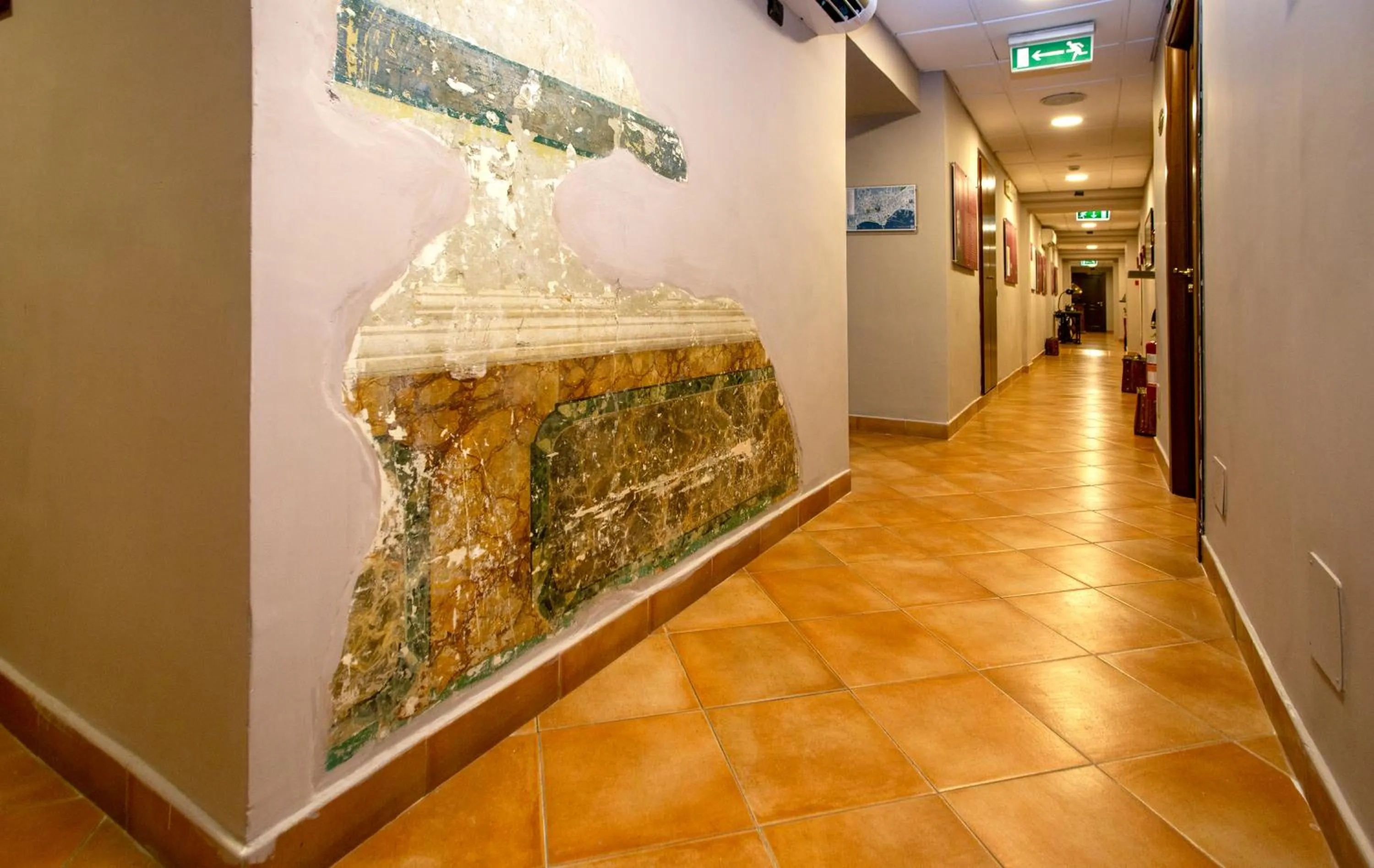 Decorative detail in Hotel Neapolis
