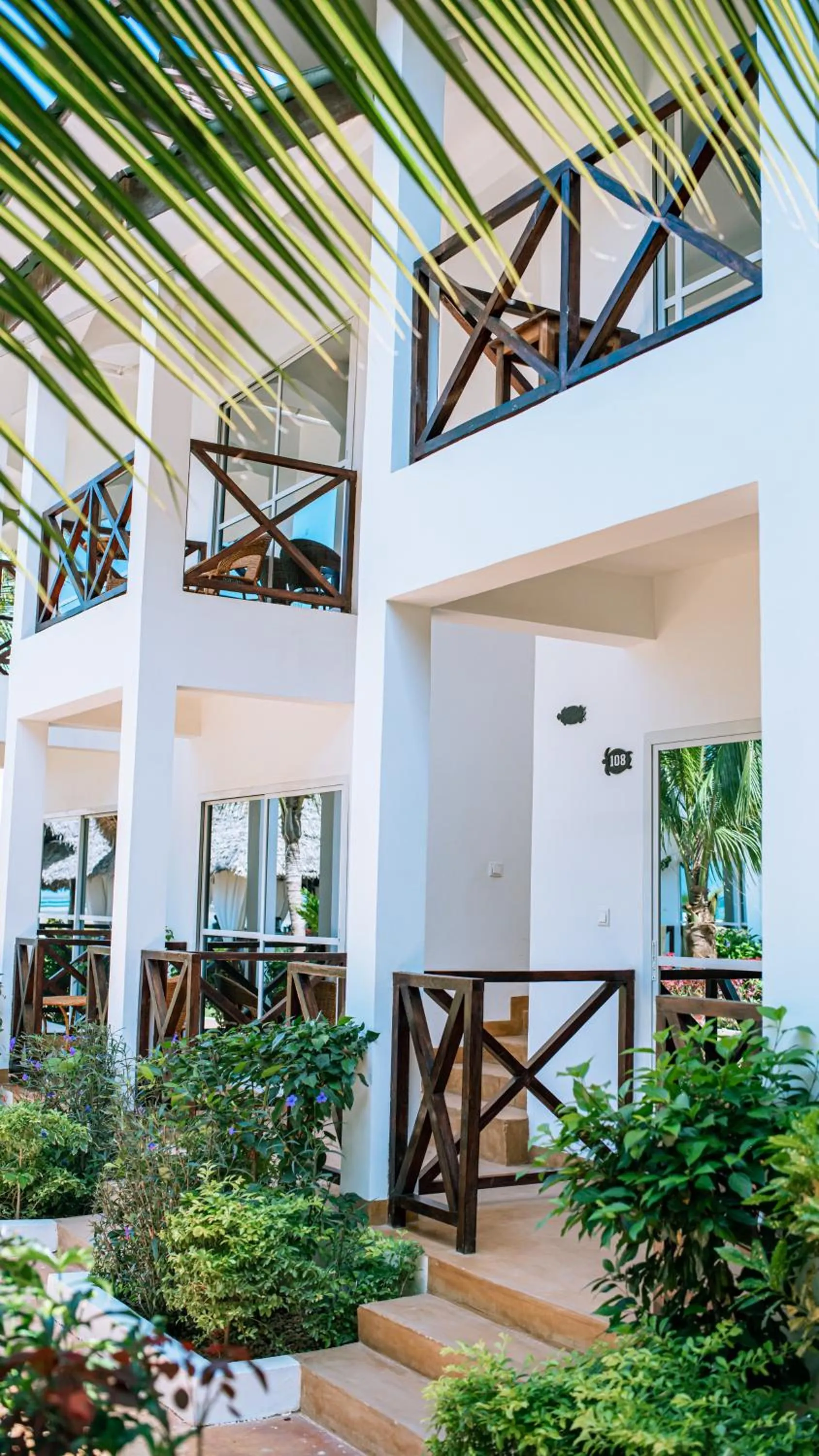 Property building in Sansi Kendwa Beach Resort