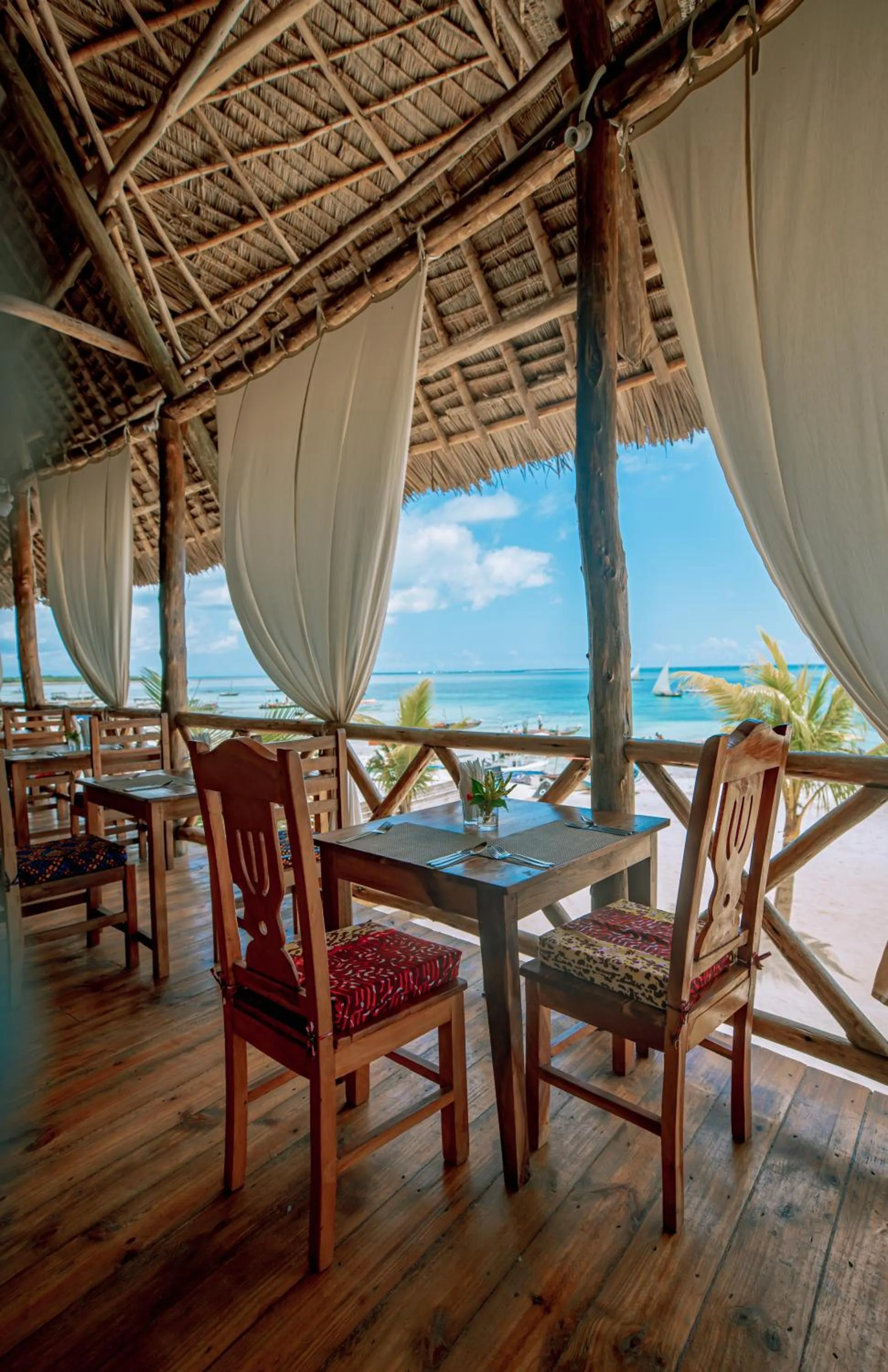 Dining area in Sansi Kendwa Beach Resort