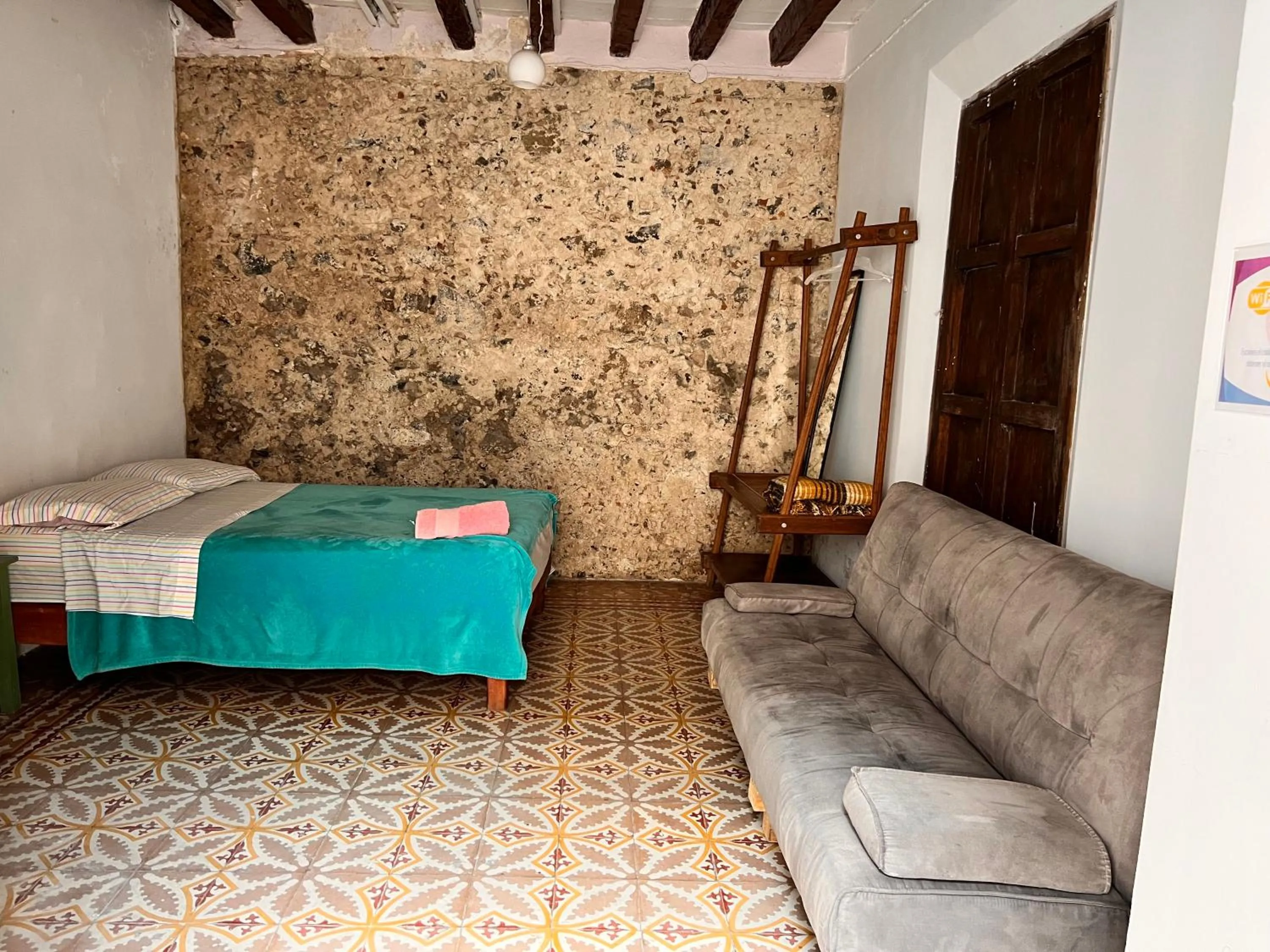 Bedroom, Bed in Catre de mi corazón