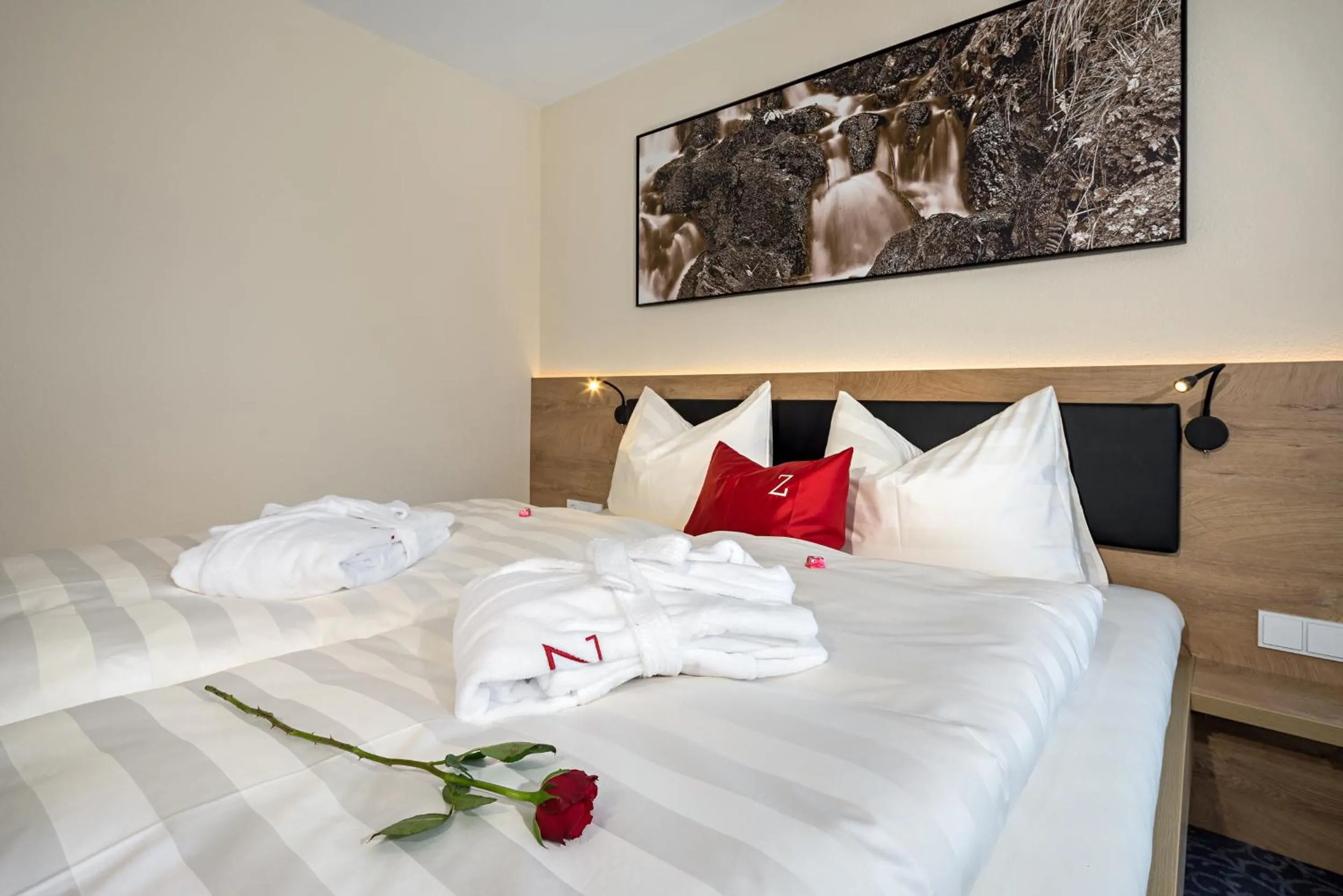 Staff, Bed in Apart Zwingerhof