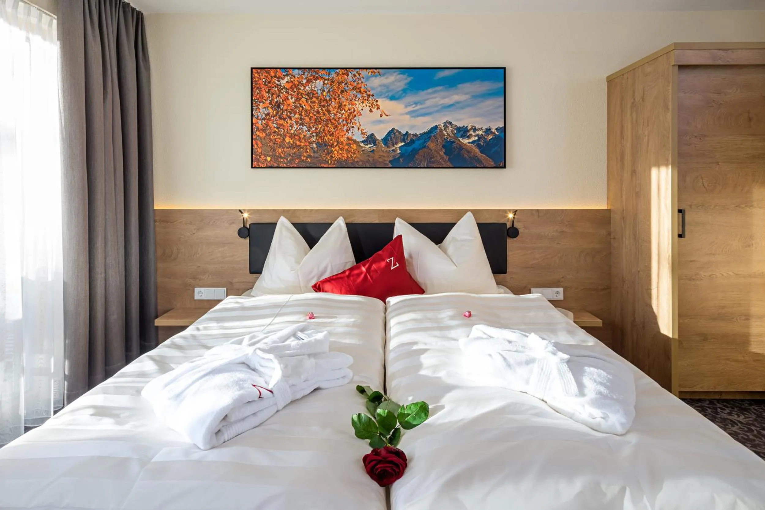 Photo of the whole room, Bed in Apart Zwingerhof