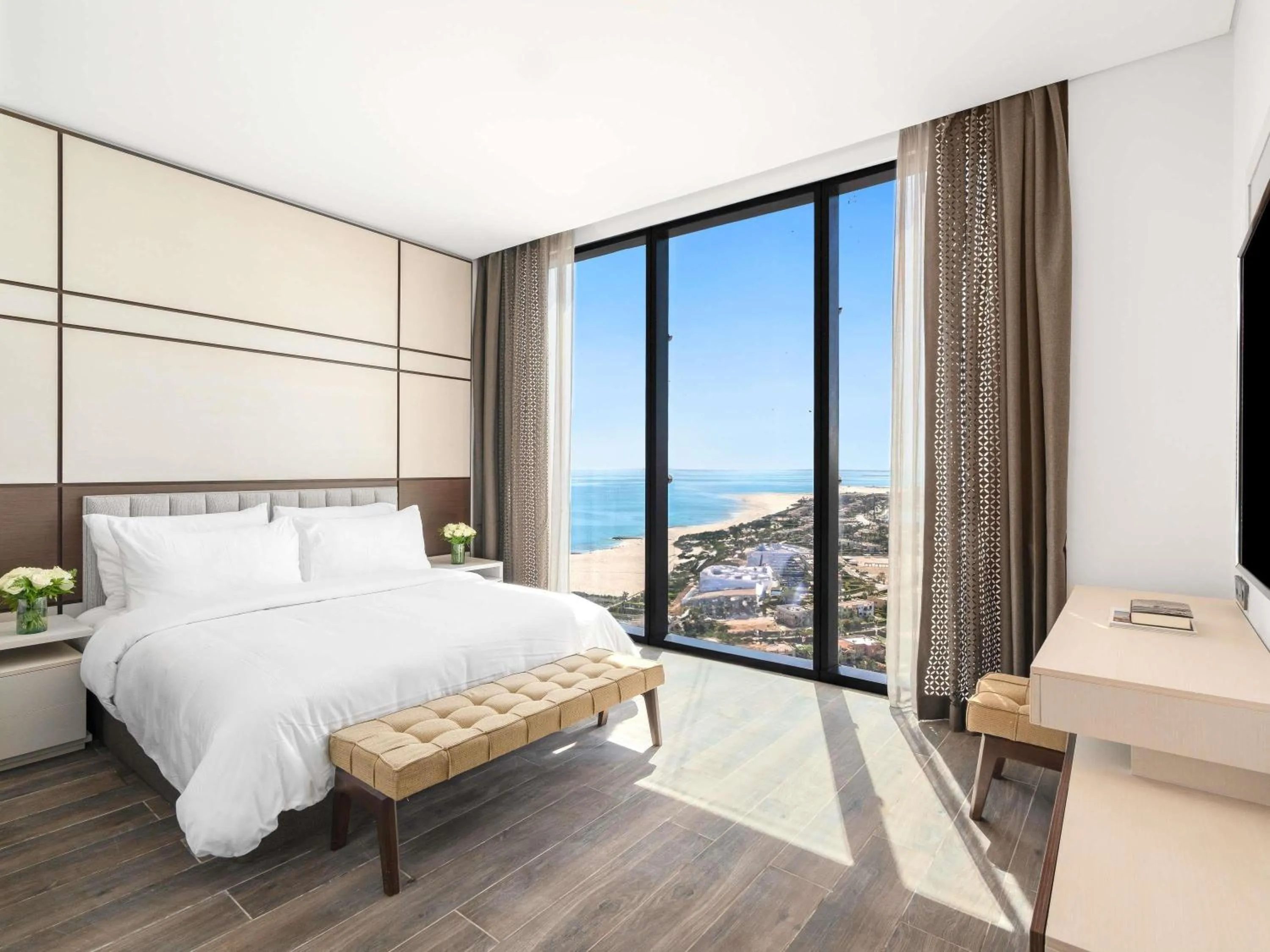 Bedroom, Bed in Rixos Premium Alamein
