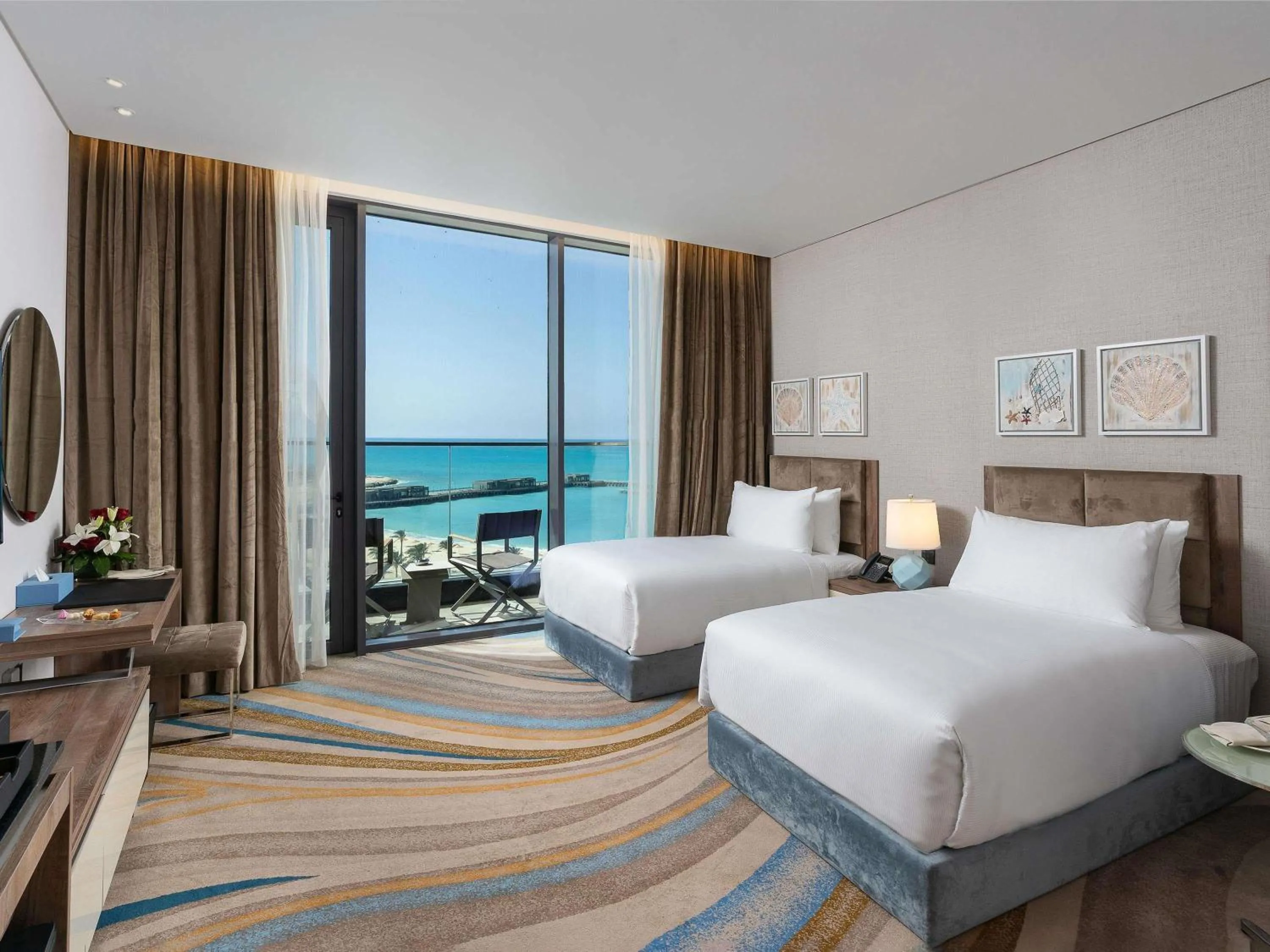Bedroom, Bed in Rixos Premium Alamein