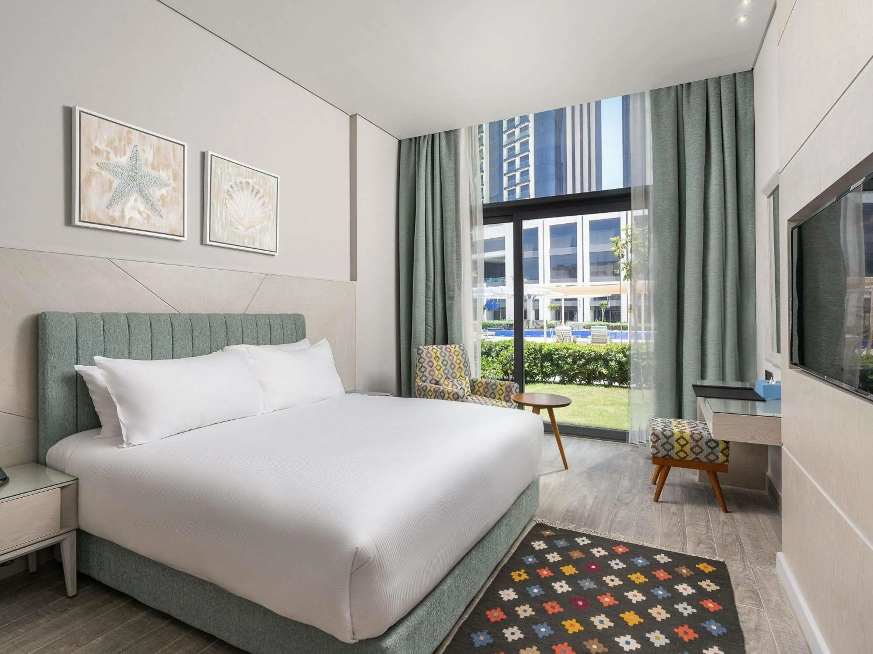 Bedroom, Bed in Rixos Premium Alamein