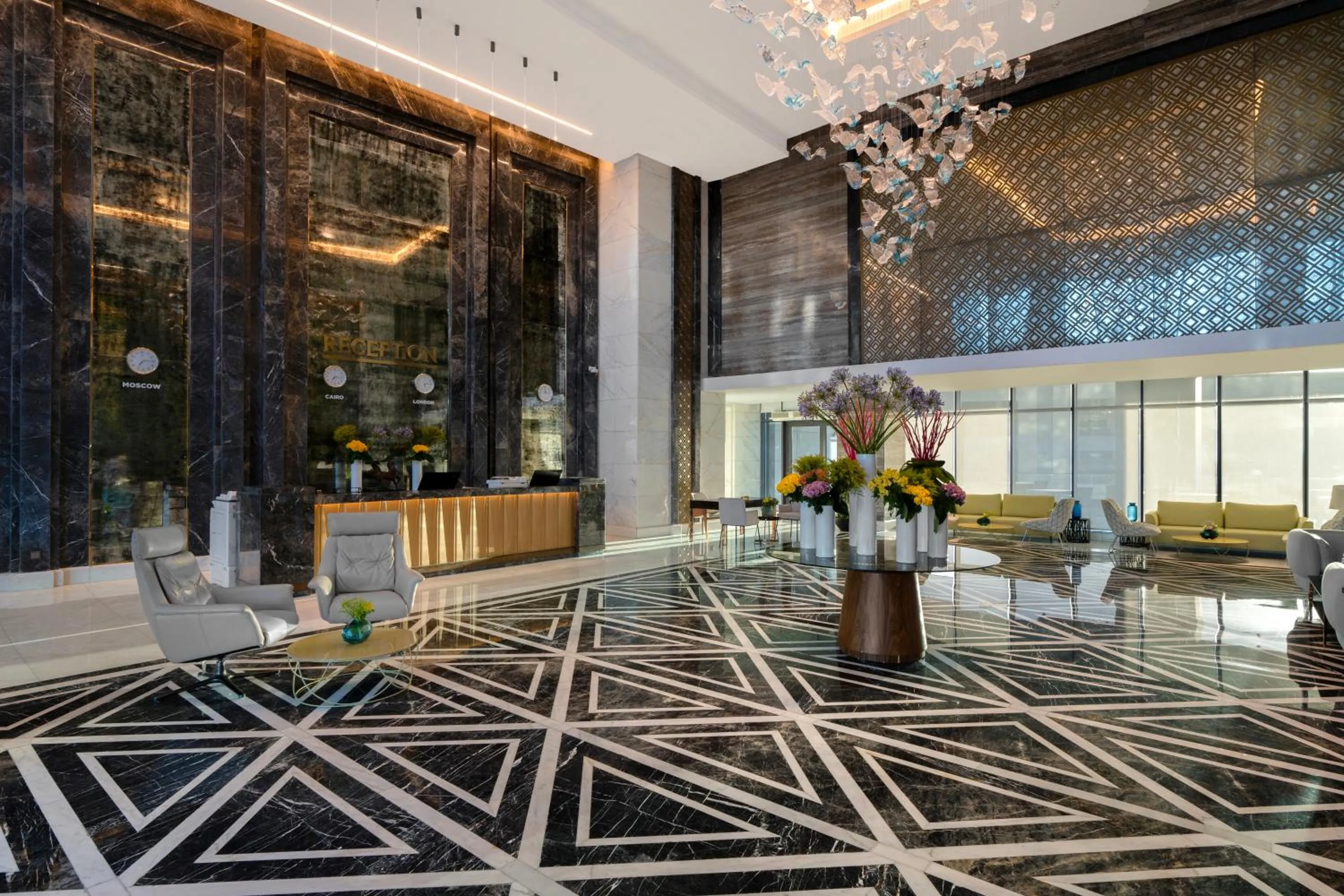 Lobby or reception in Regal Heights Hotel