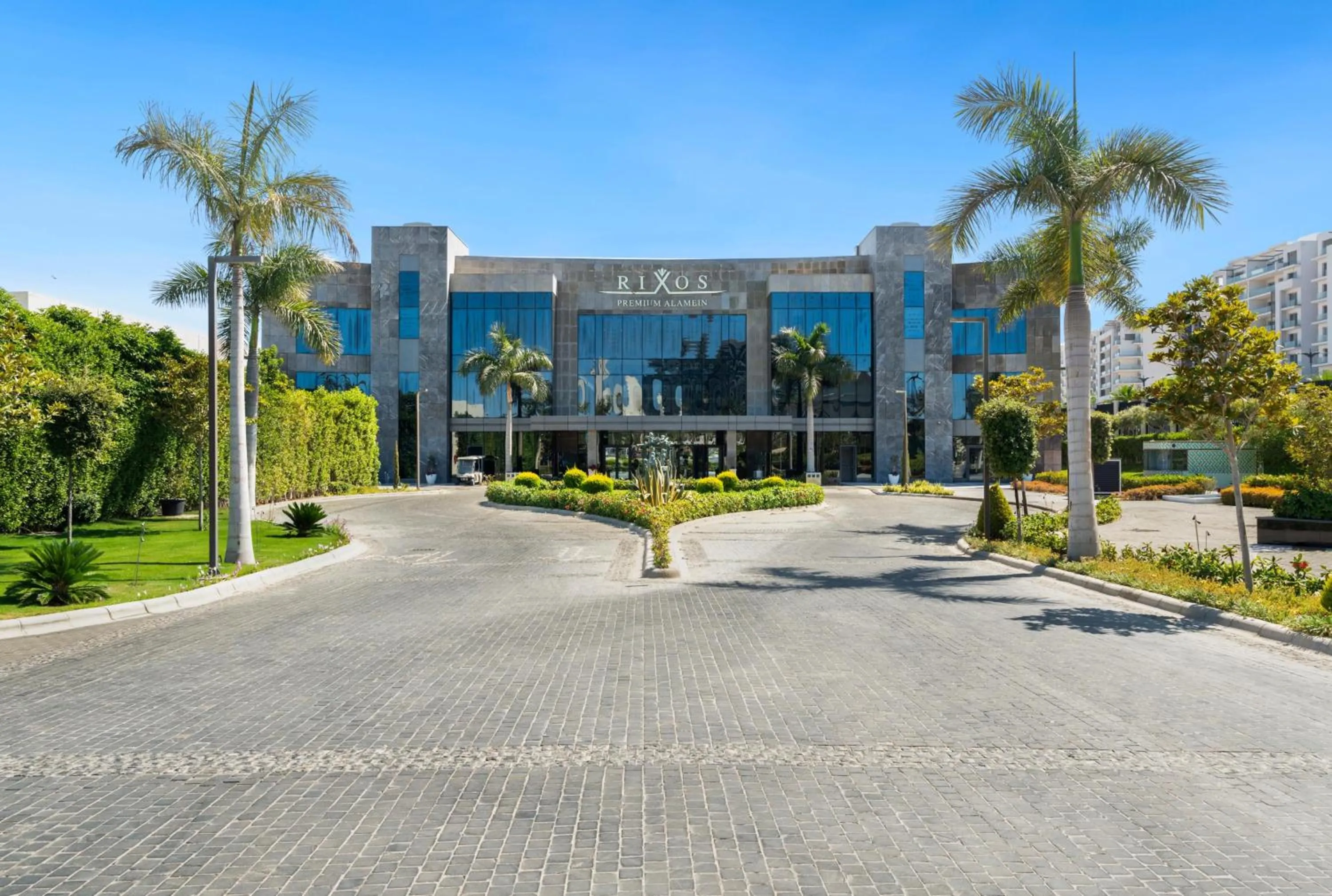 Property building in Regal Heights Hotel