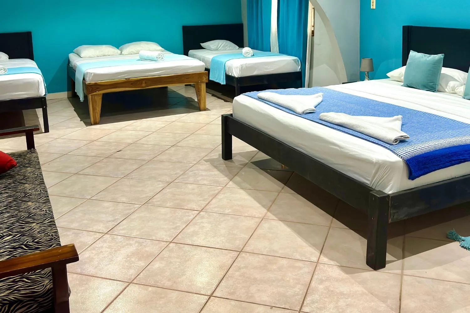 Bed in Hospedaje Colibri