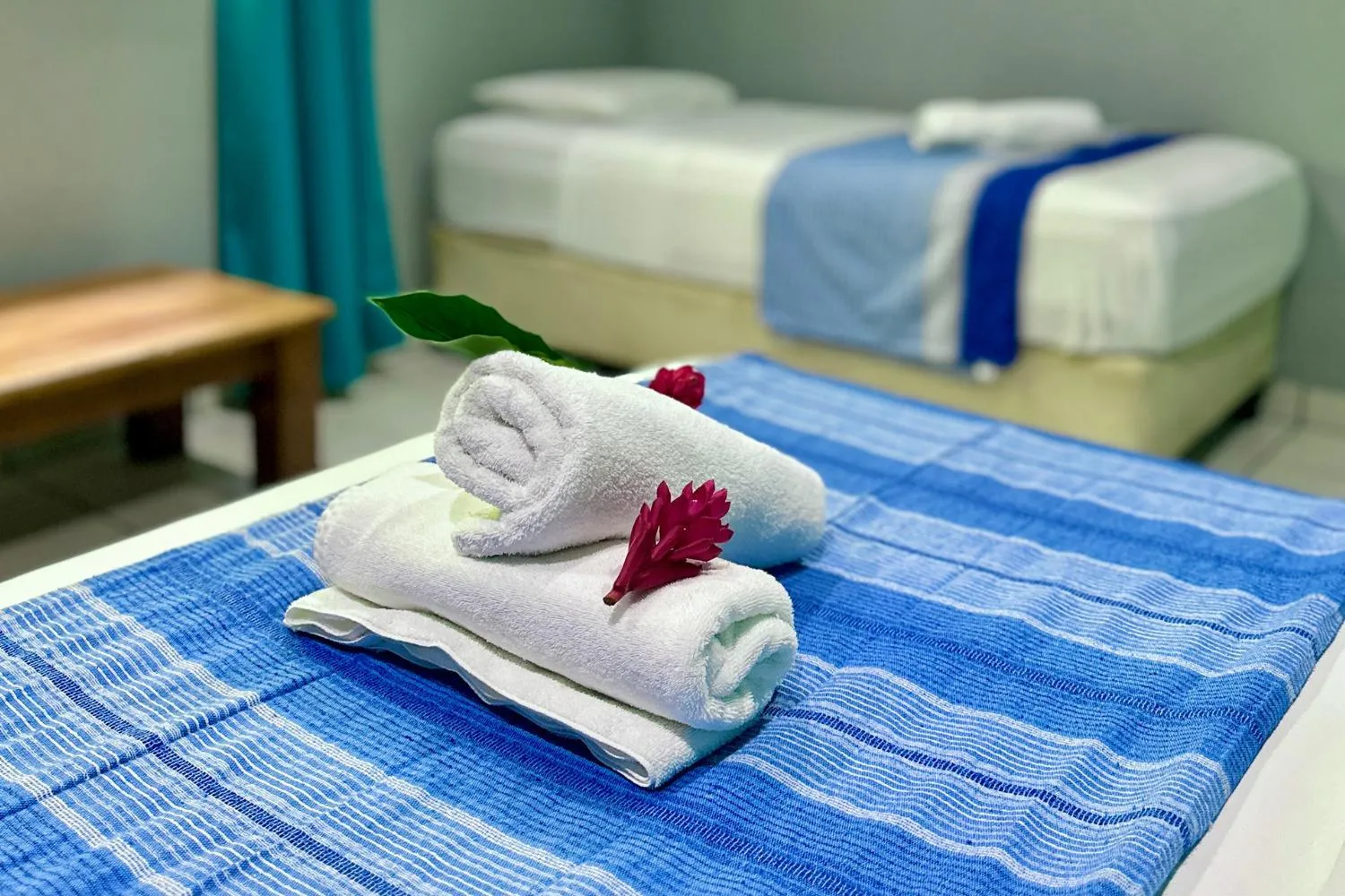 Bed in Hospedaje Colibri