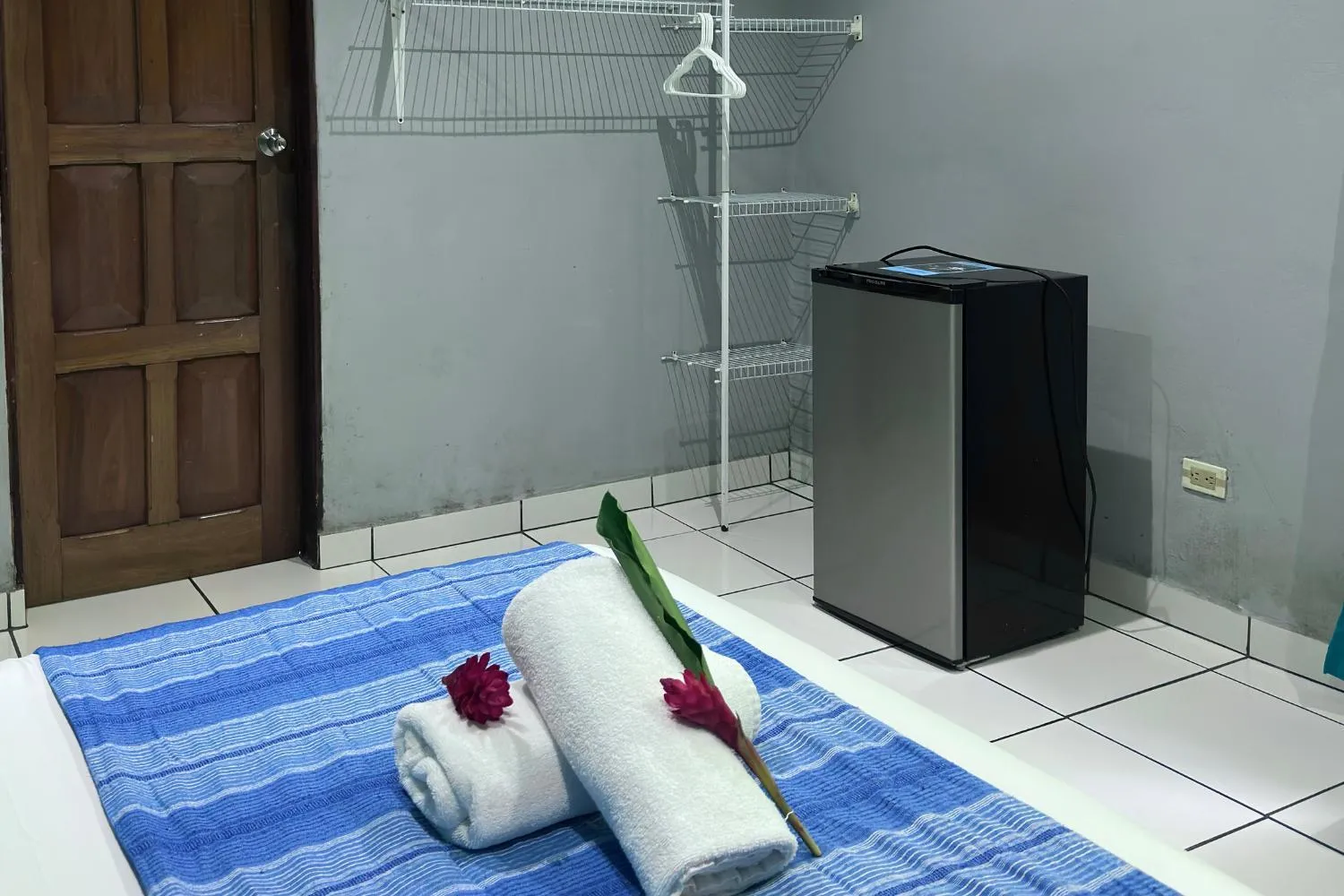 Bed in Hospedaje Colibri