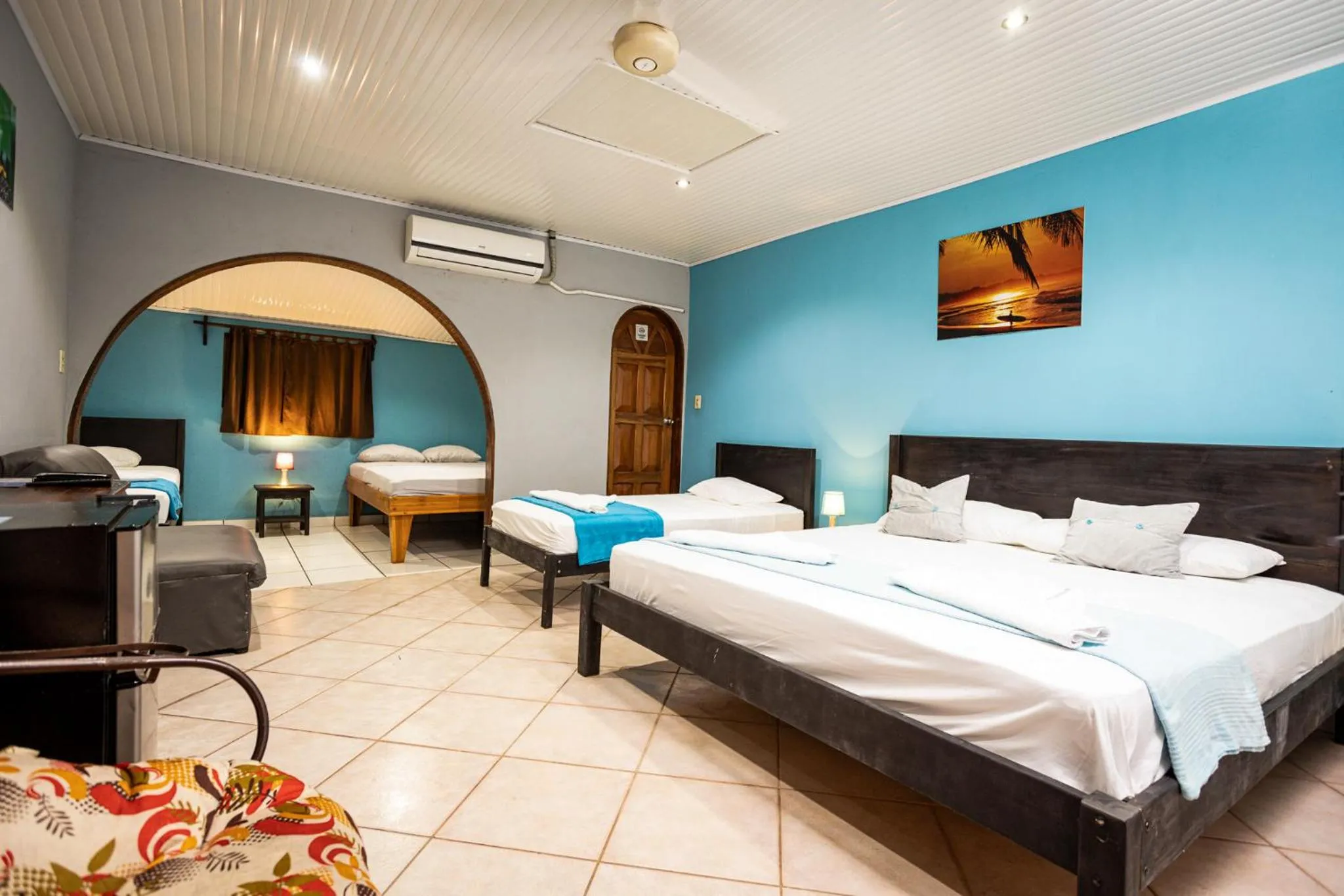 Bed in Hospedaje Colibri