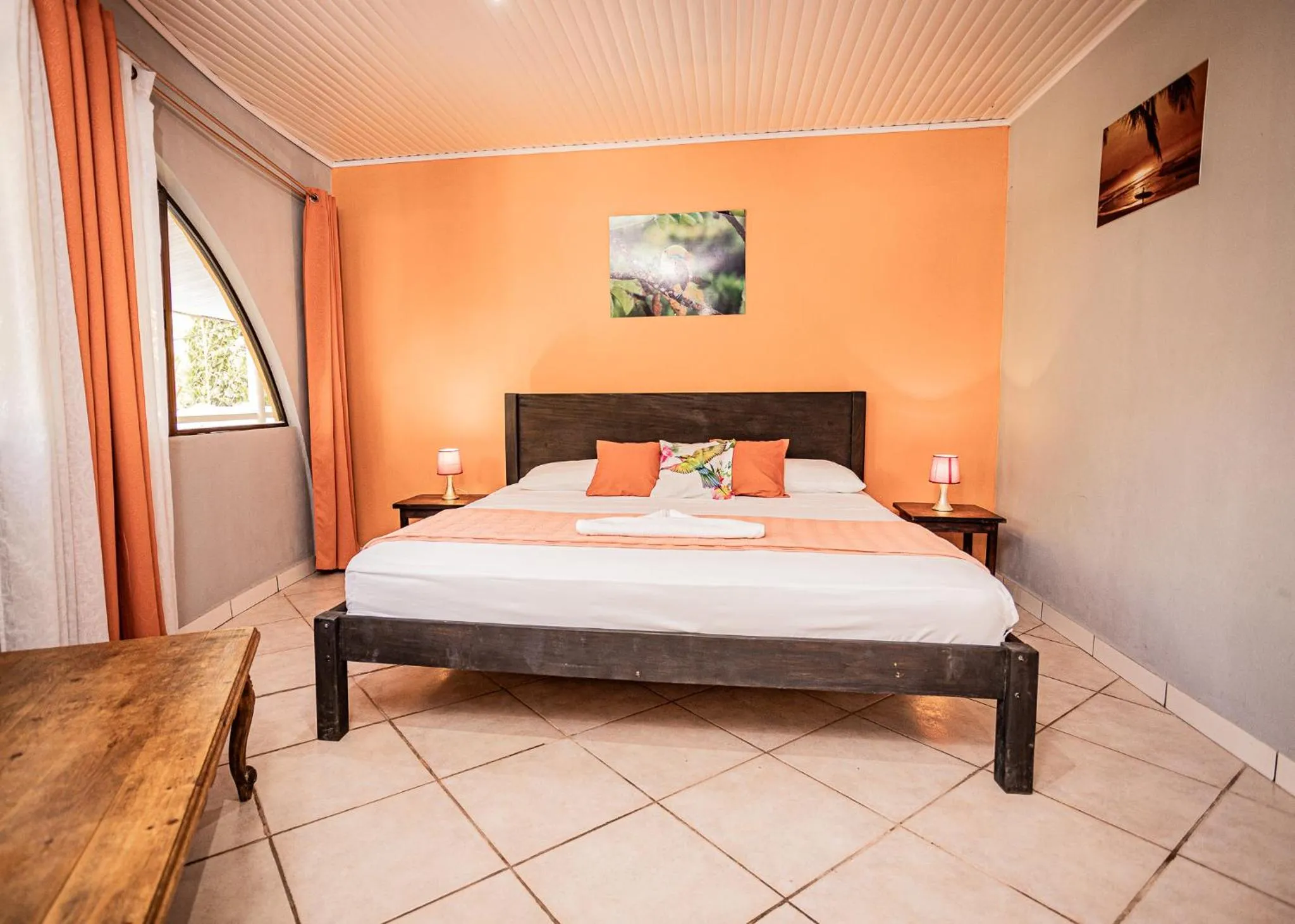 Bed in Hospedaje Colibri