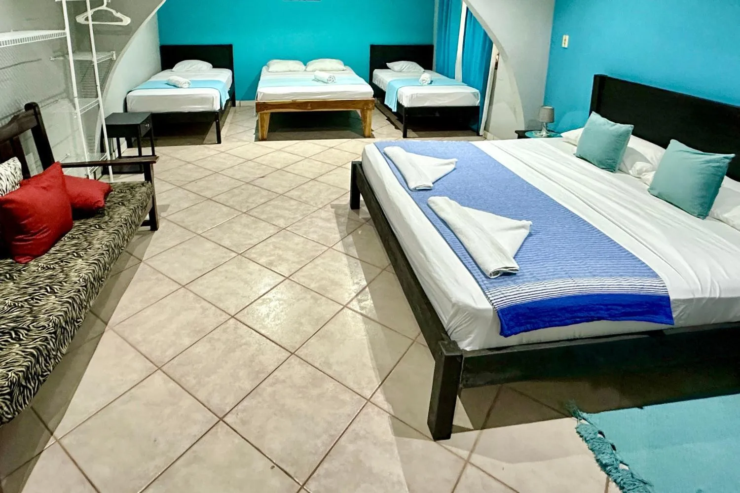 Bed in Hospedaje Colibri