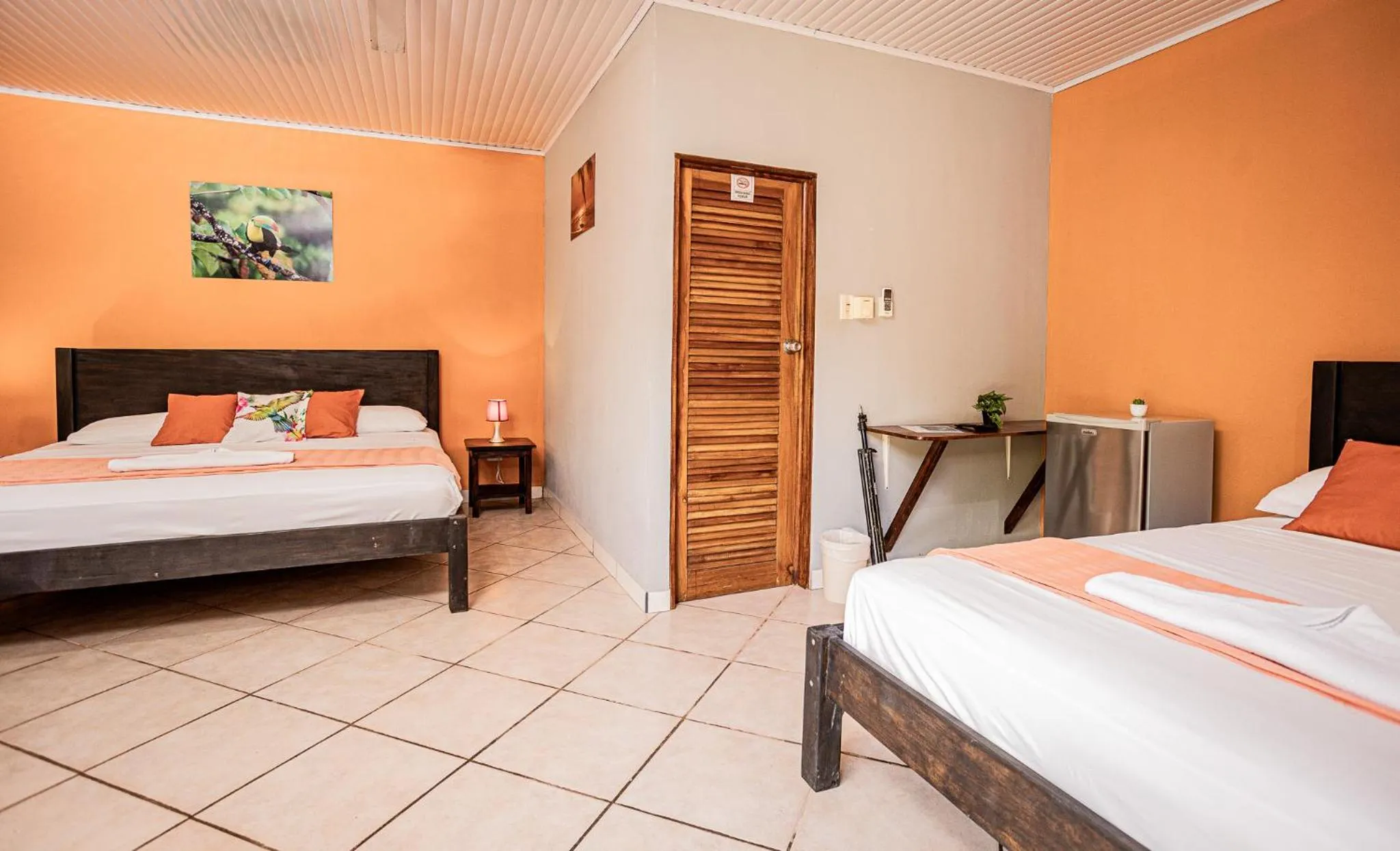 Bed in Hospedaje Colibri