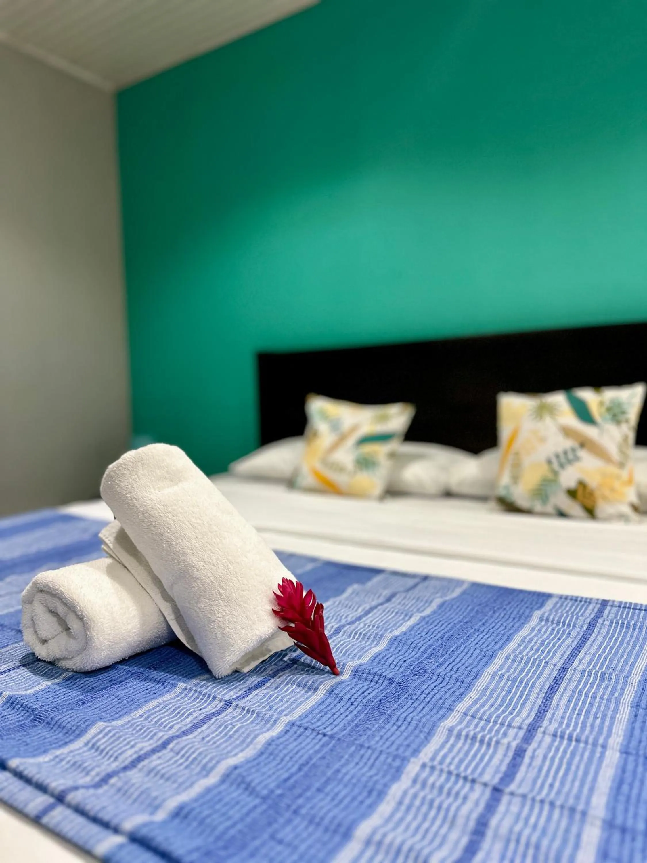 Bed in Hospedaje Colibri