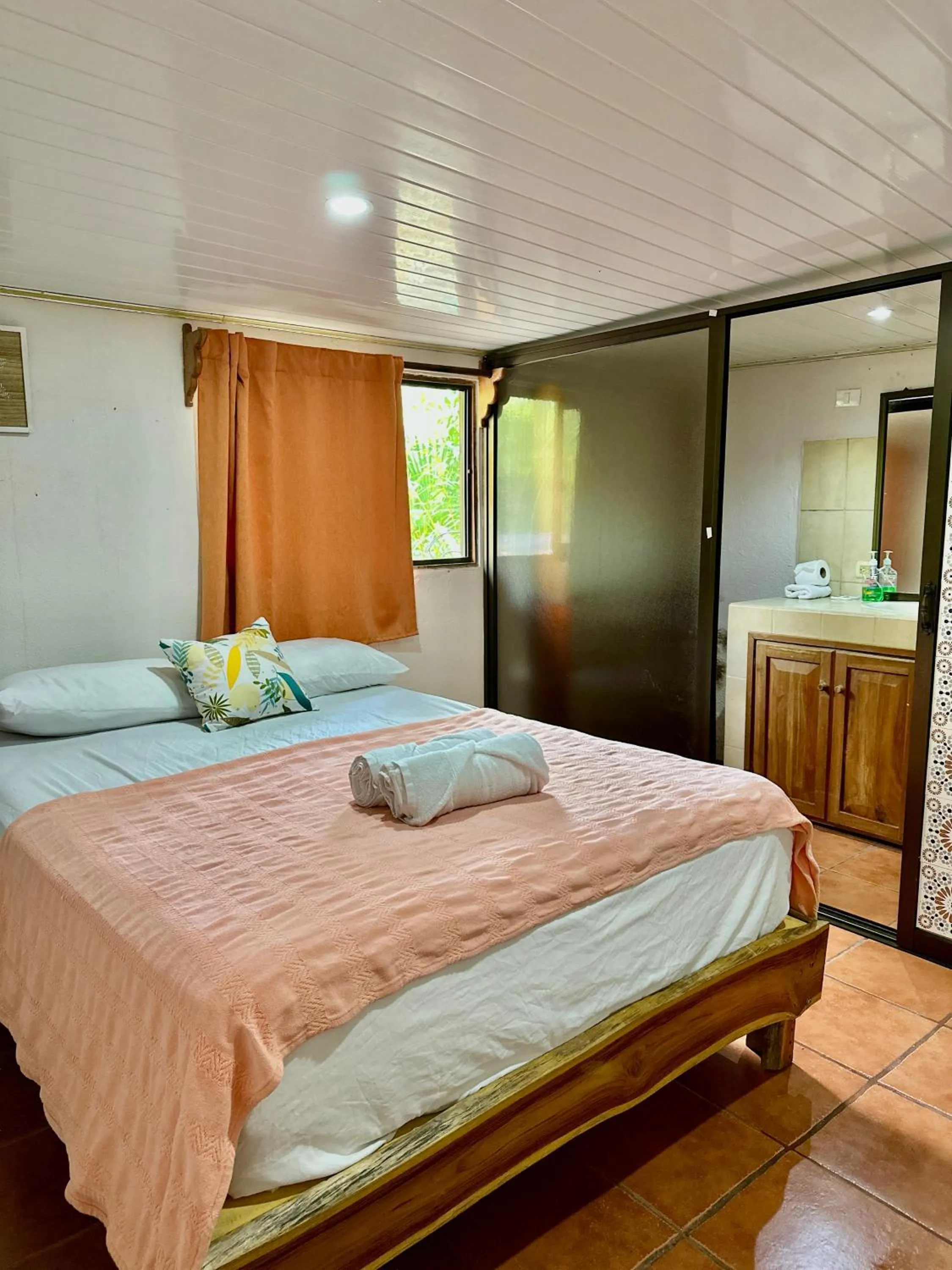 Bed in Hospedaje Colibri