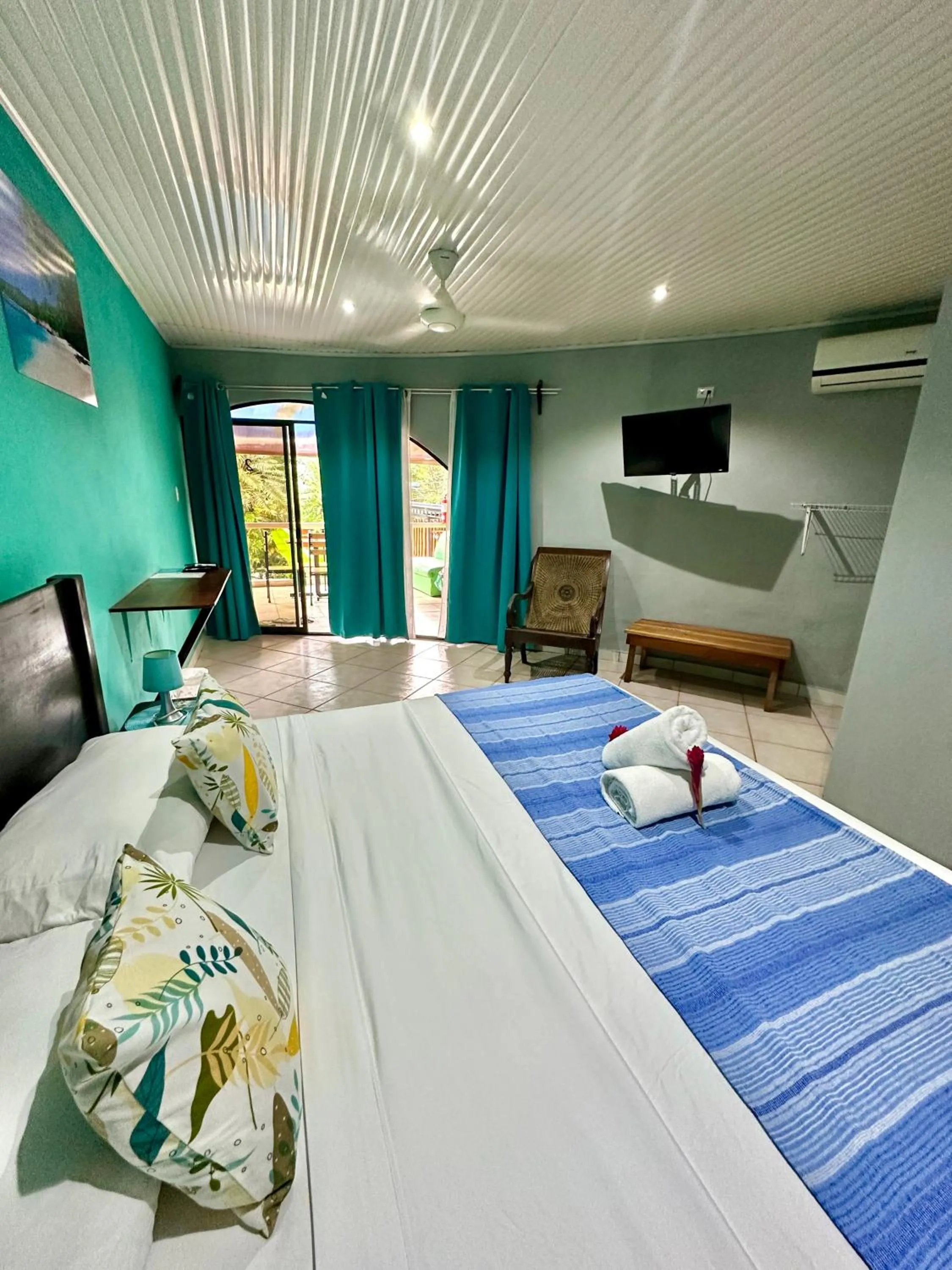 Bed in Hospedaje Colibri