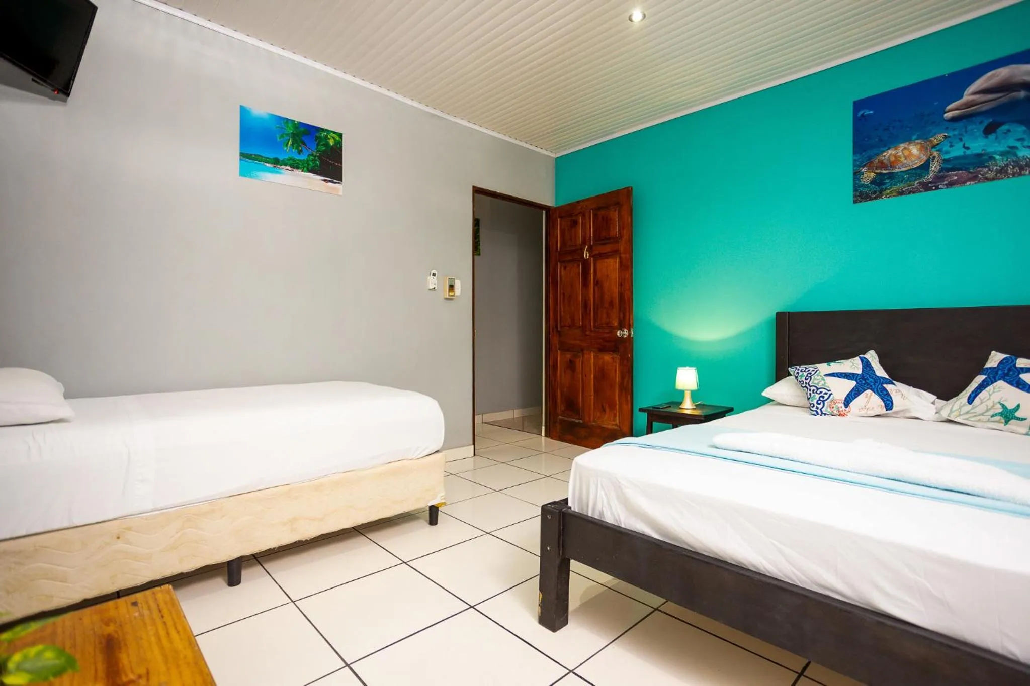 Bed in Hospedaje Colibri