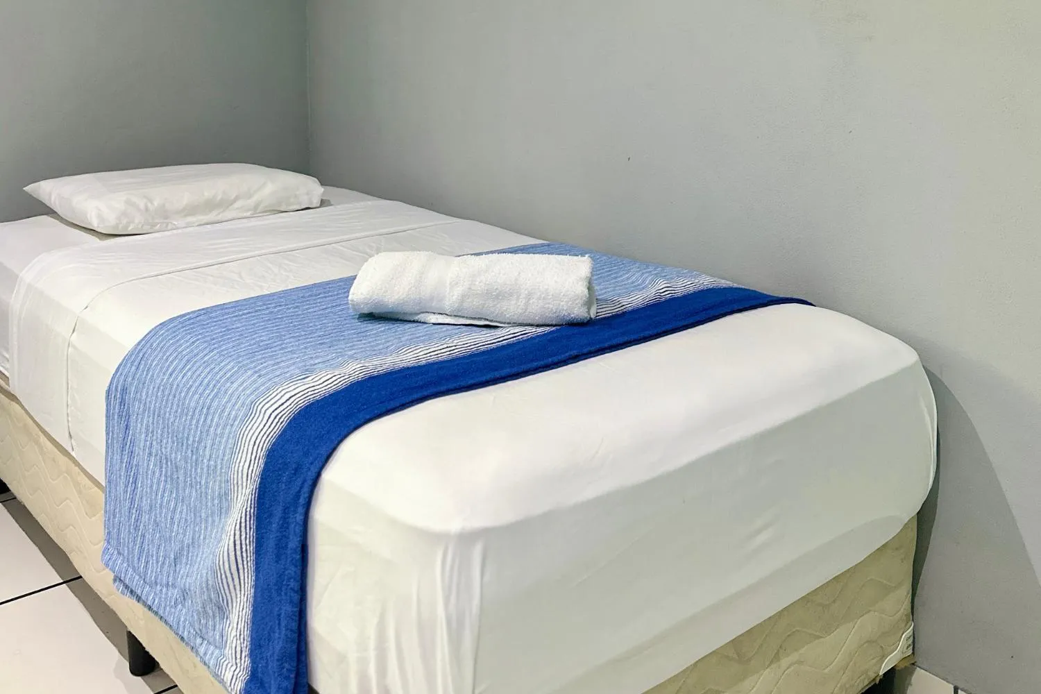 Bed in Hospedaje Colibri