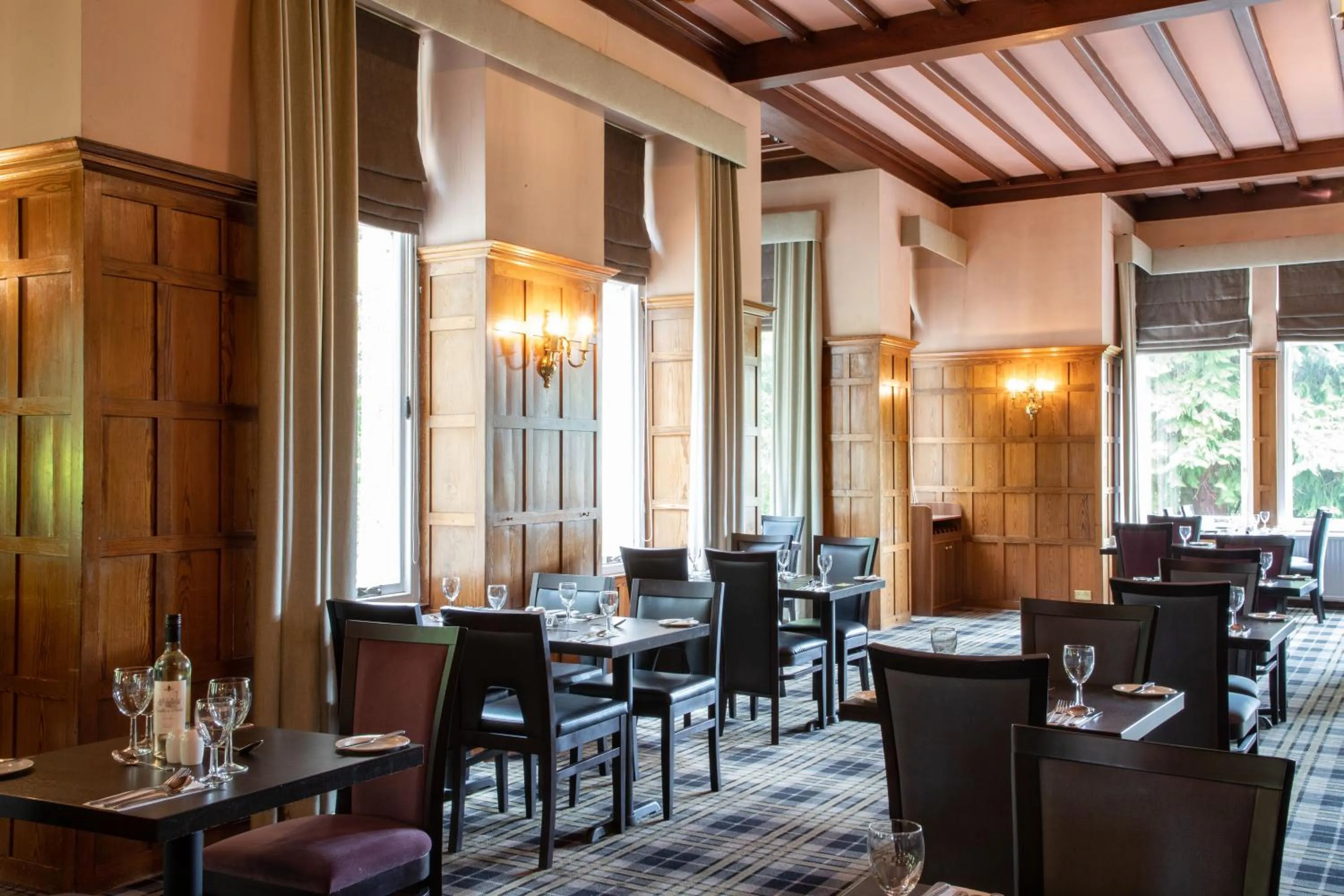 Dining area in The Highland Hotel by Compass Hospitality