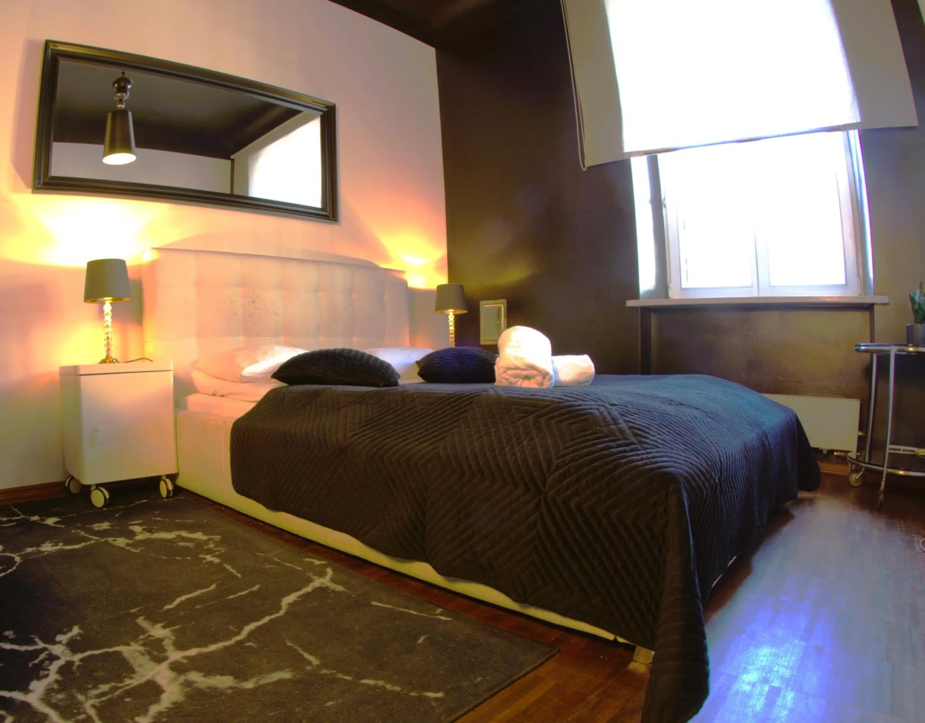 Bed in Chmielna Guest House