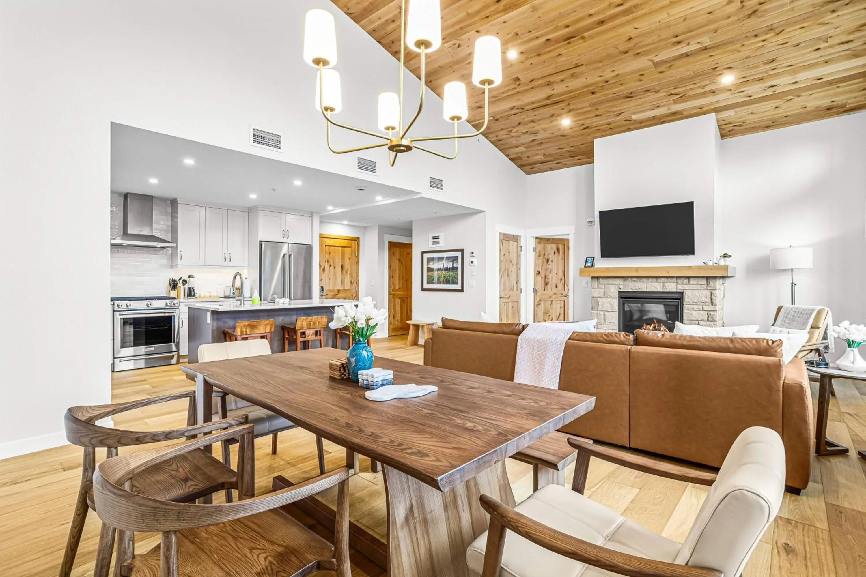 Living room in Spring Creek Vacations