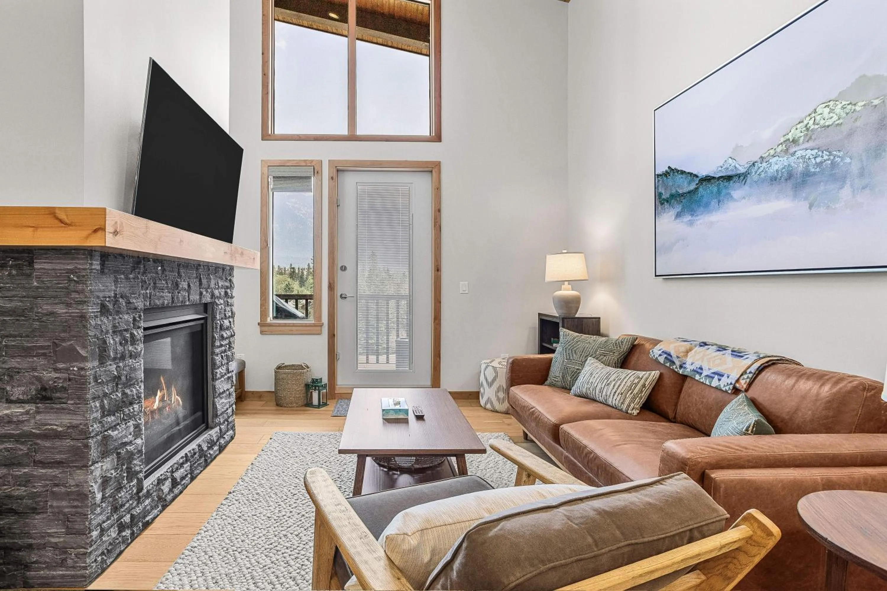 Living room in Spring Creek Vacations