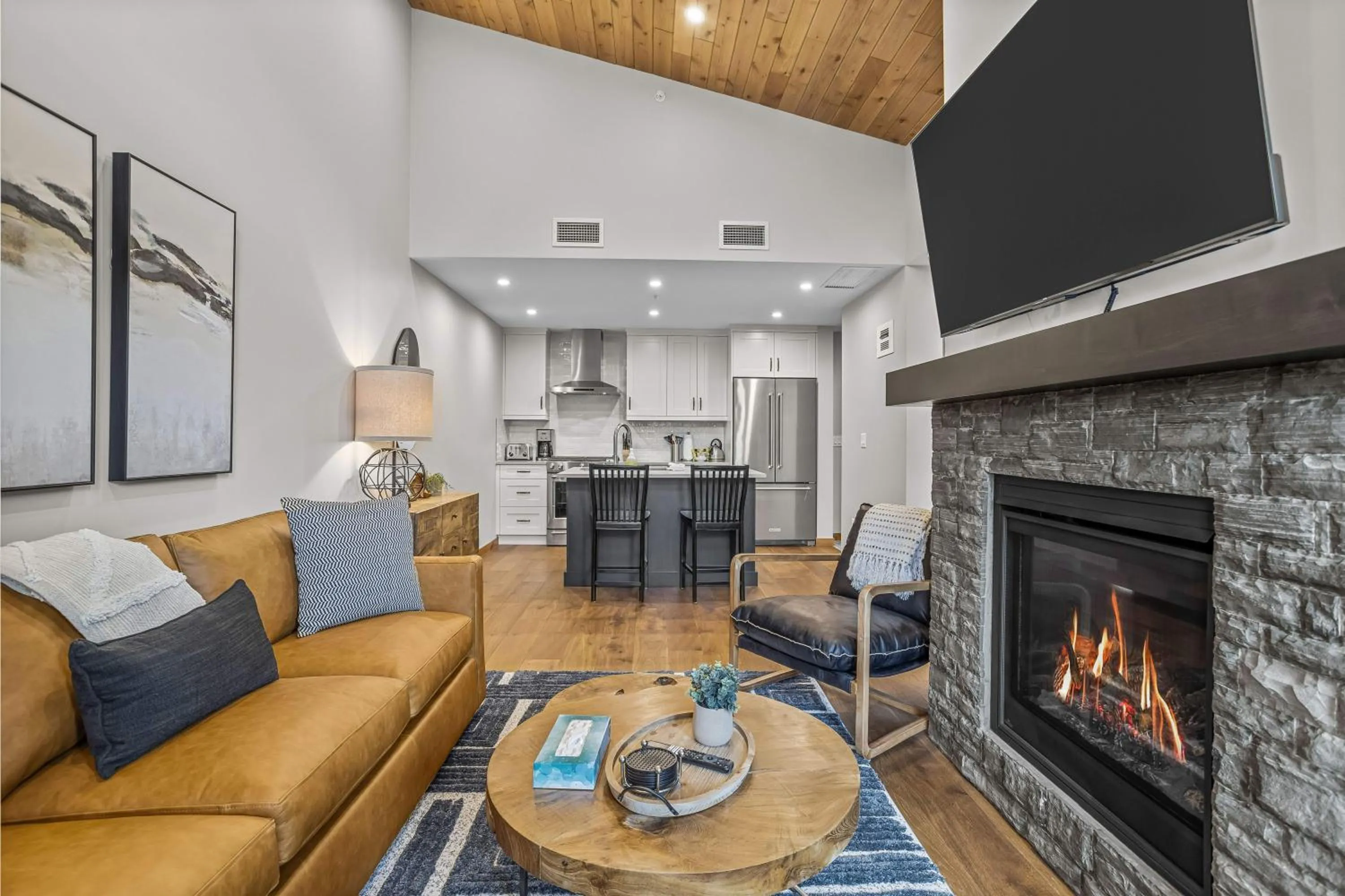 Living room in Spring Creek Vacations