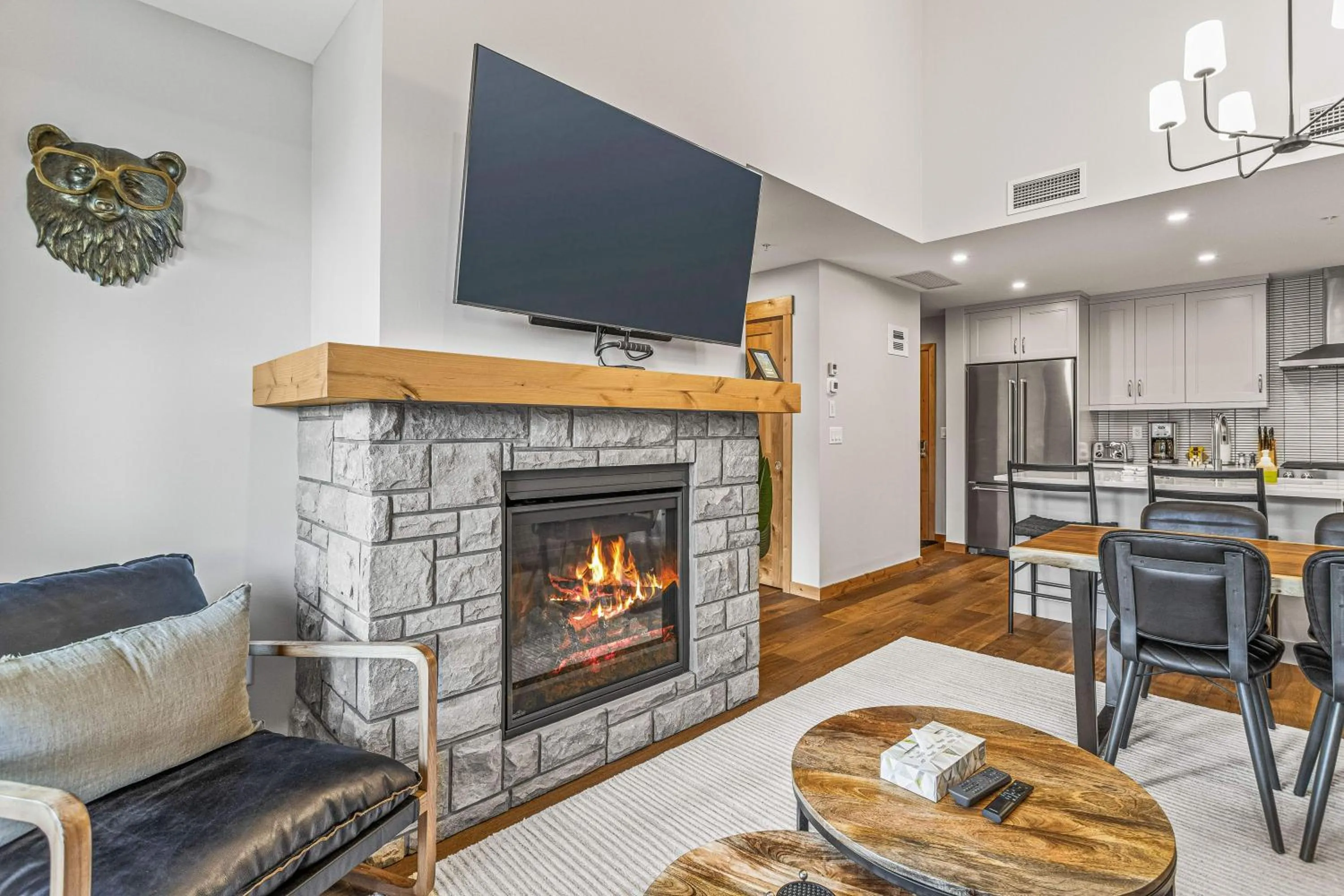 Living room in Spring Creek Vacations