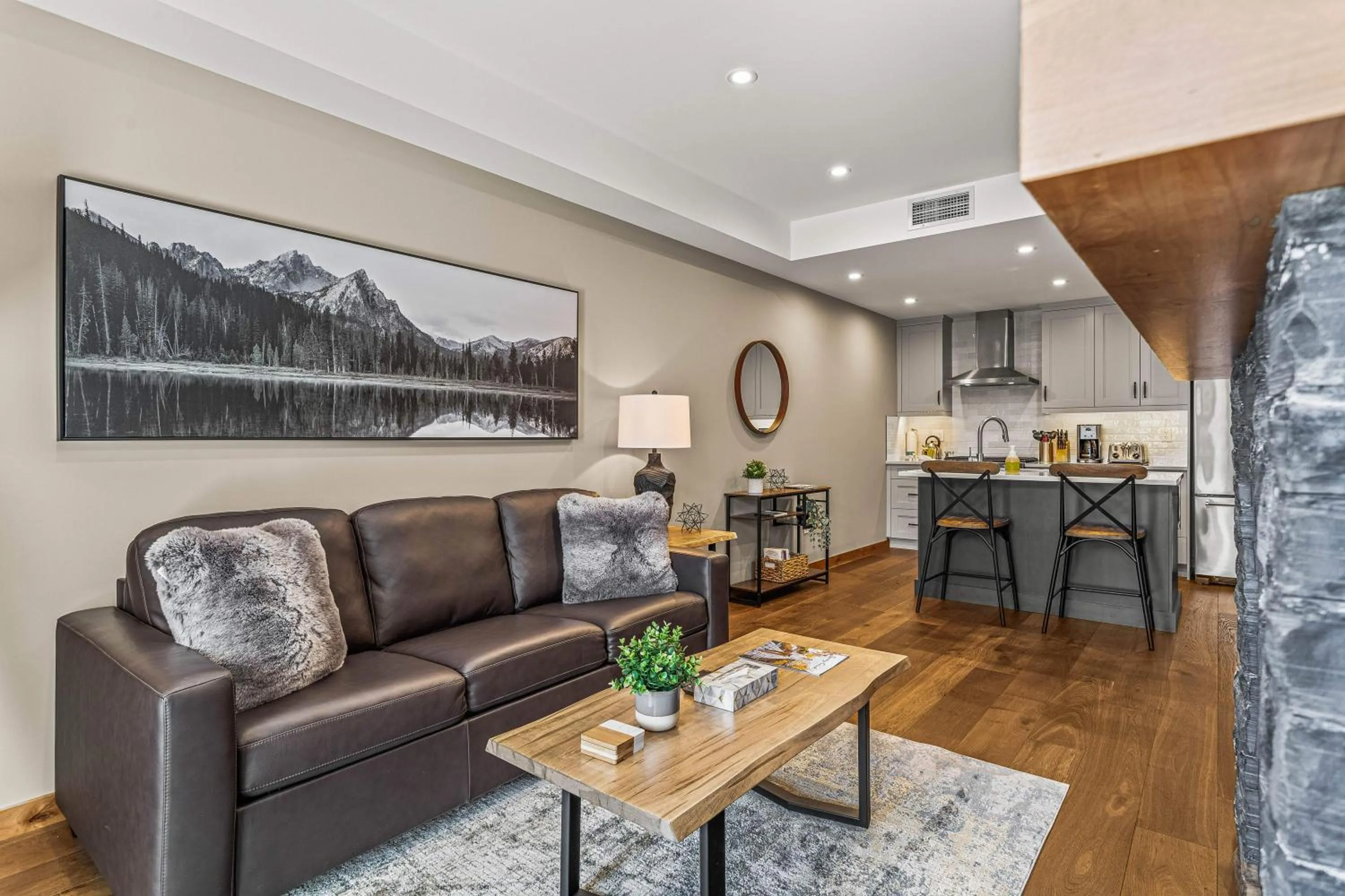 Living room in Spring Creek Vacations