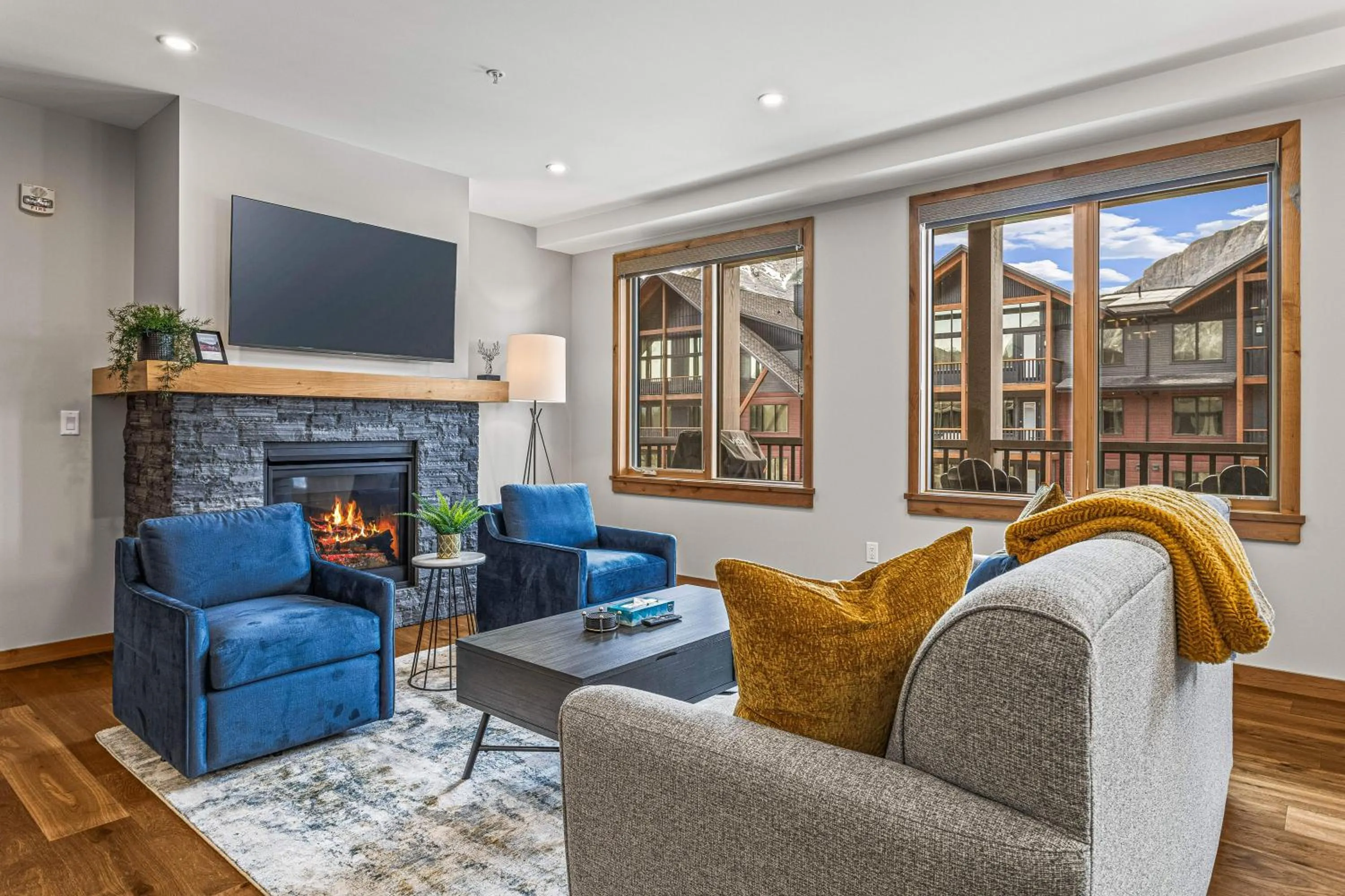 Living room in Spring Creek Vacations