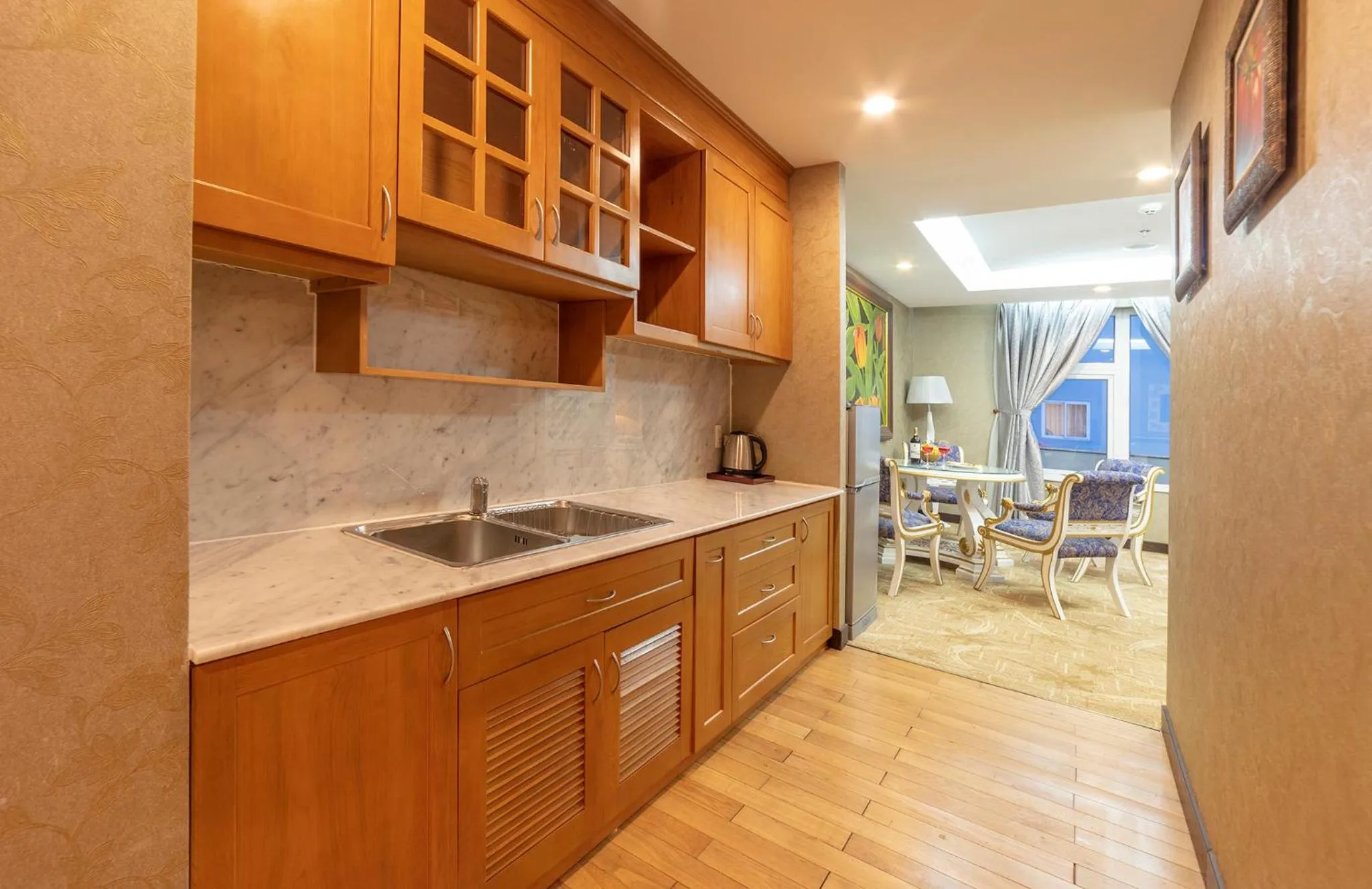 Seating area in Vietsovpetro Hotel Dalat