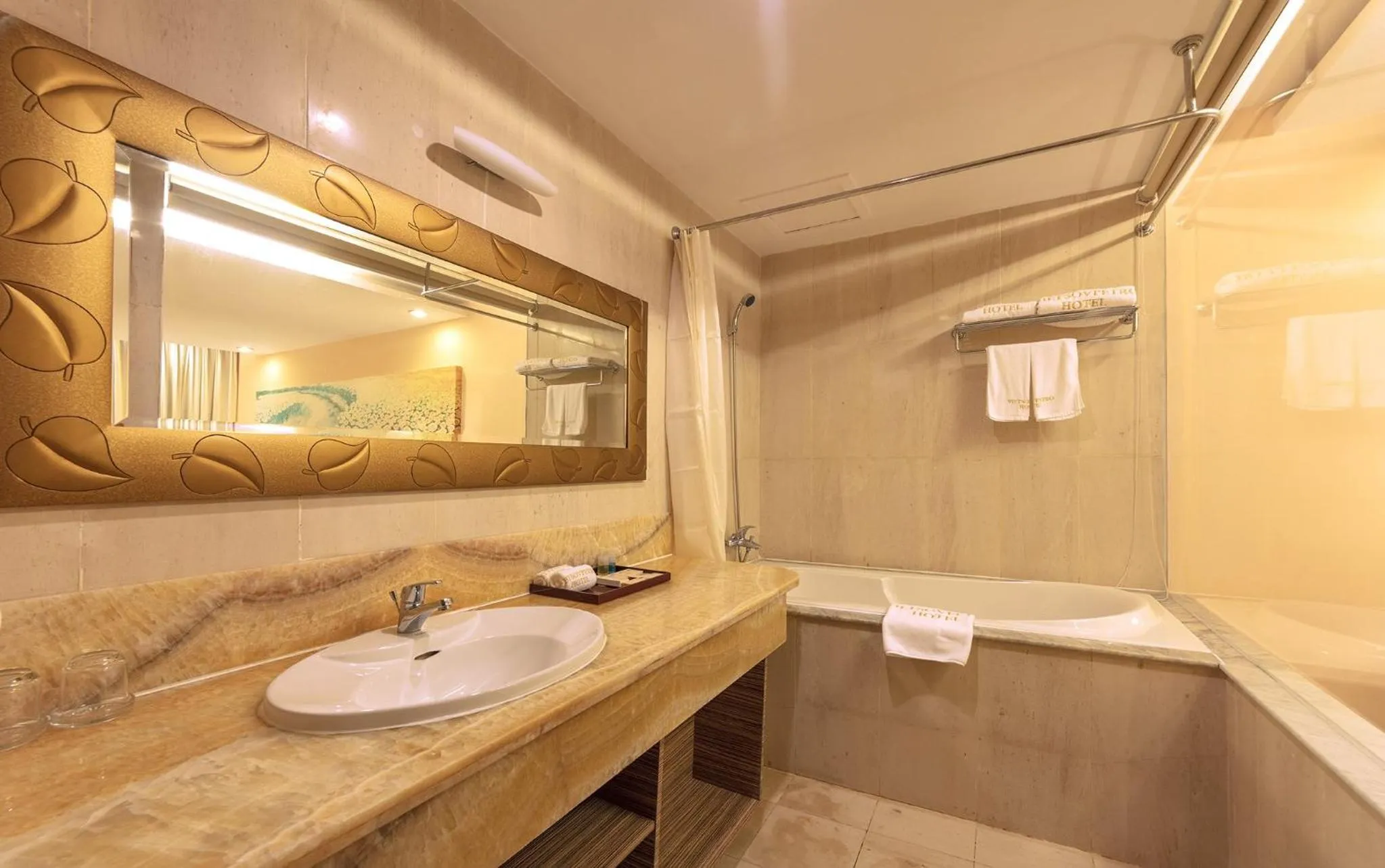 Bathroom in Vietsovpetro Hotel Dalat