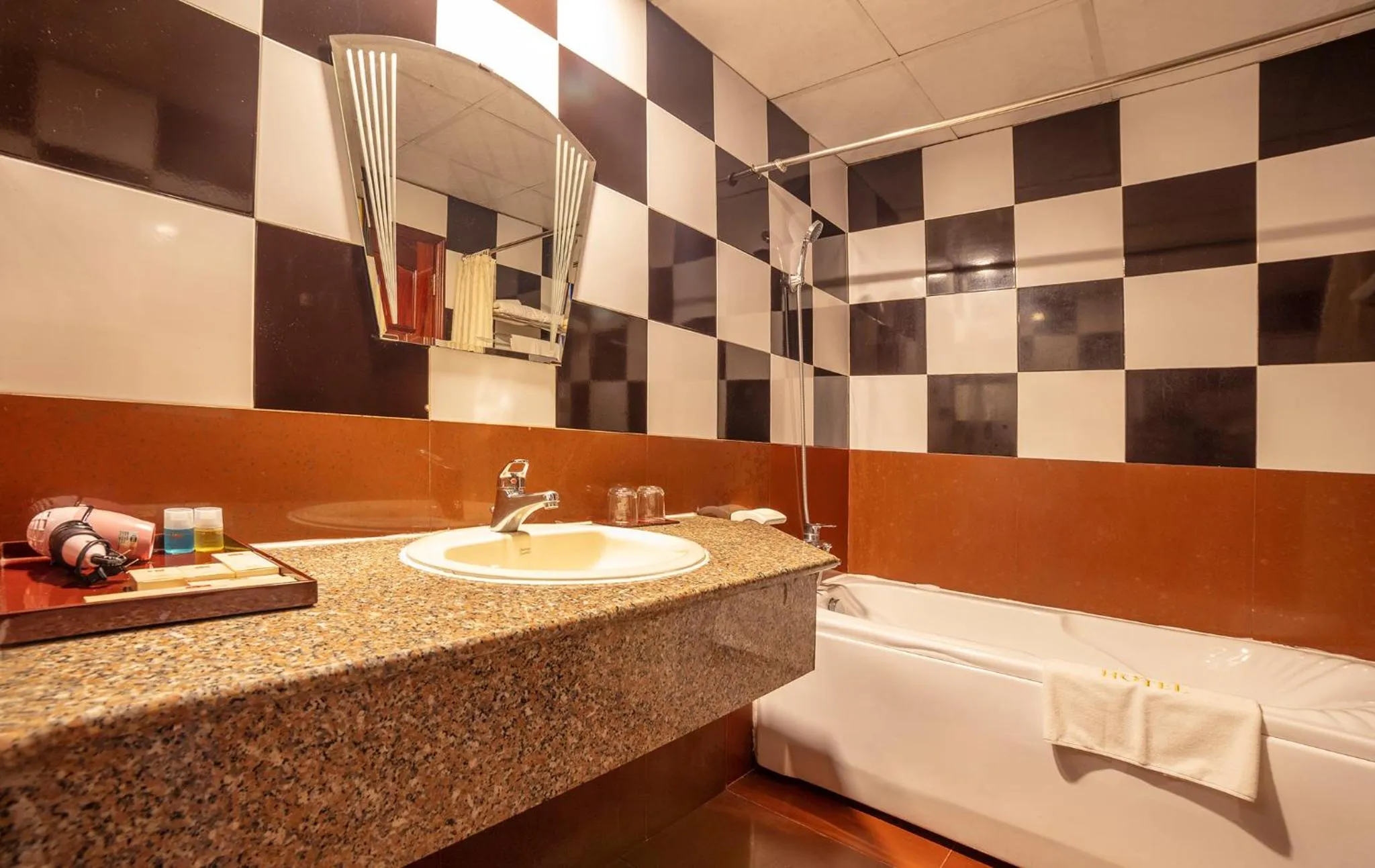 Bathroom in Vietsovpetro Hotel Dalat