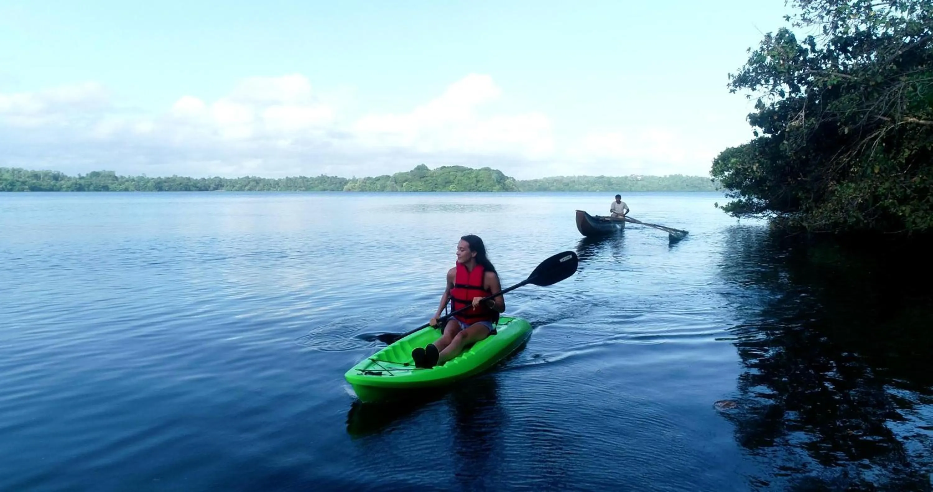 Day in Serendipity Lake - Hikkaduwa