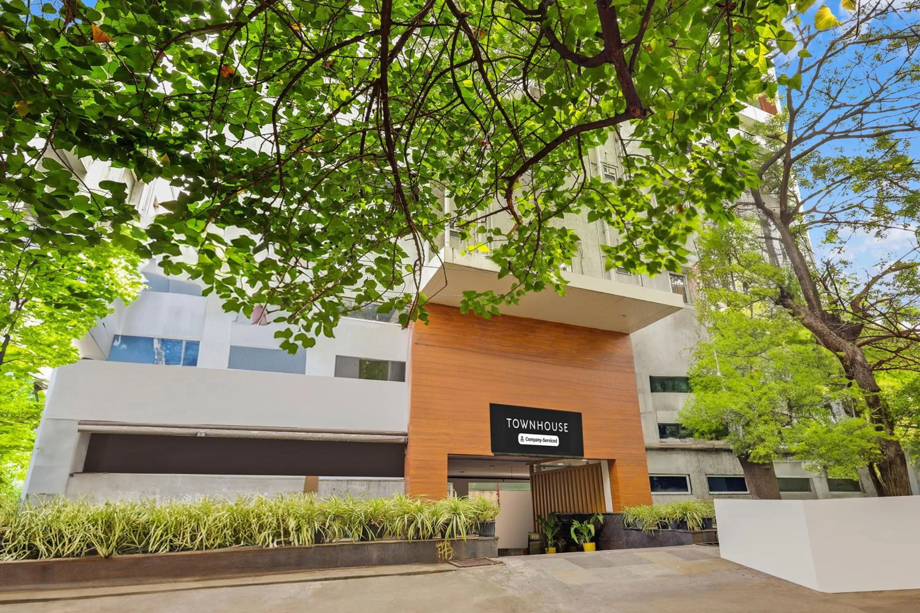 Facade/entrance in Super Townhouse Visakhapatnam