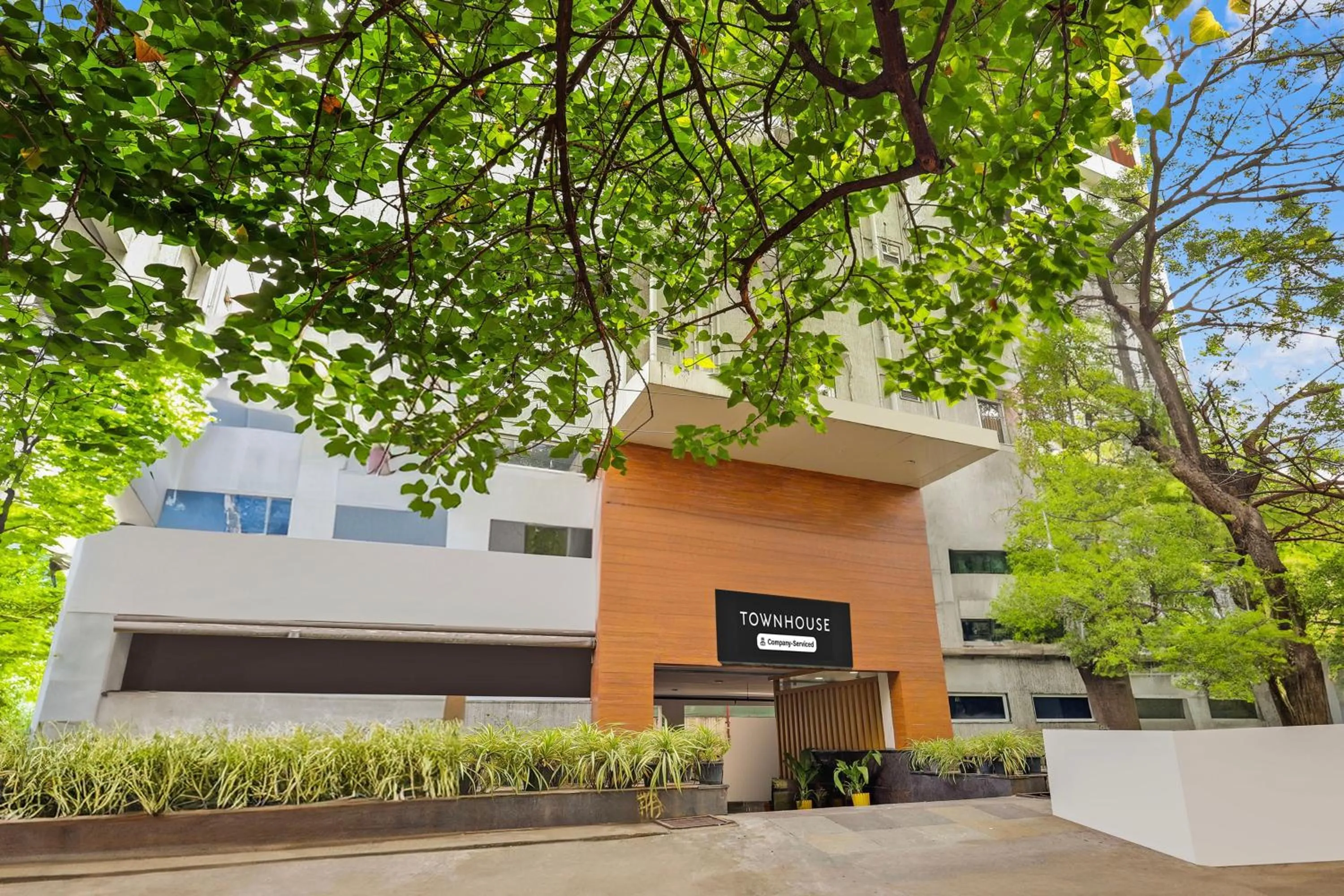 Facade/entrance in Super Townhouse Visakhapatnam