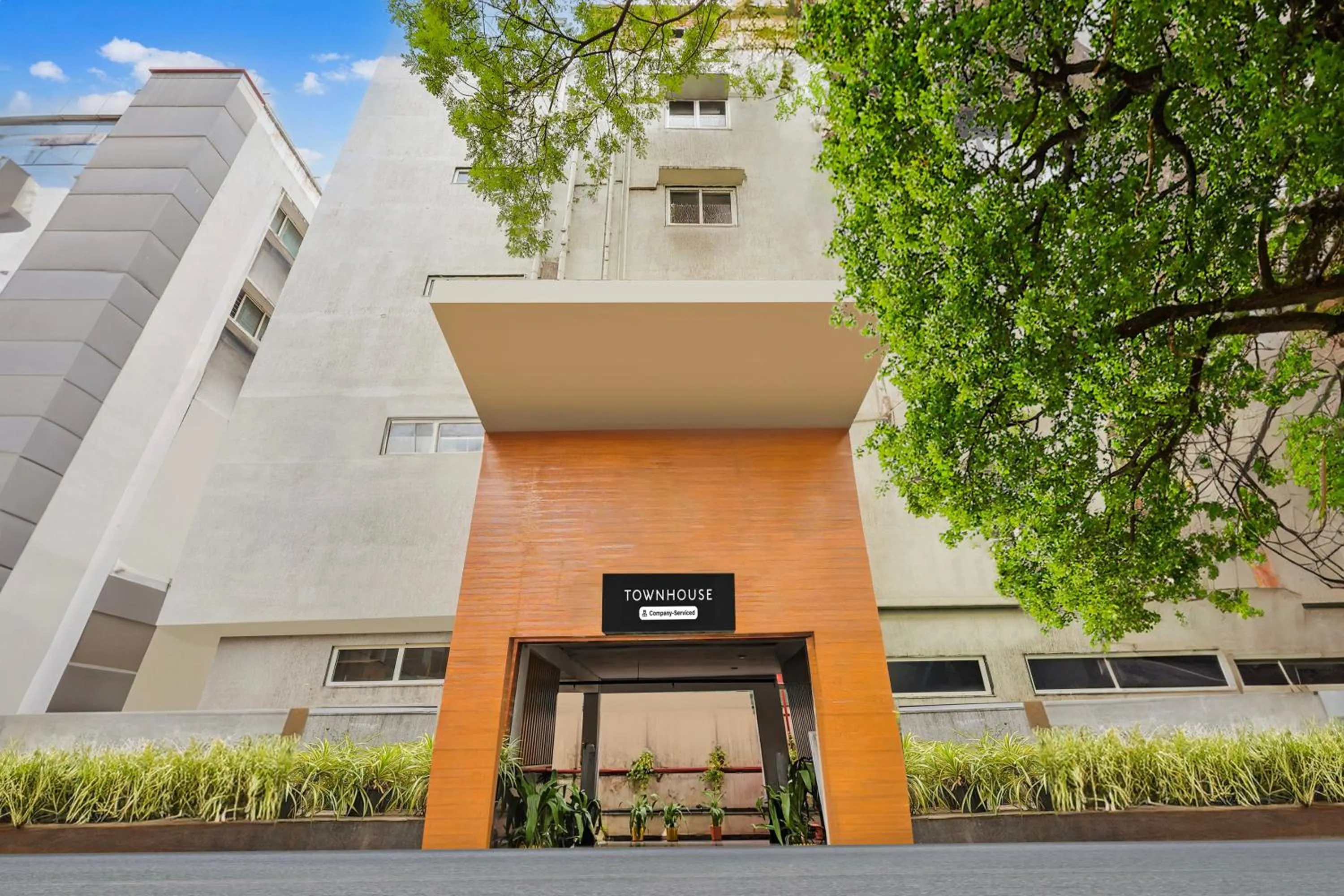 Facade/entrance in Super Townhouse Visakhapatnam