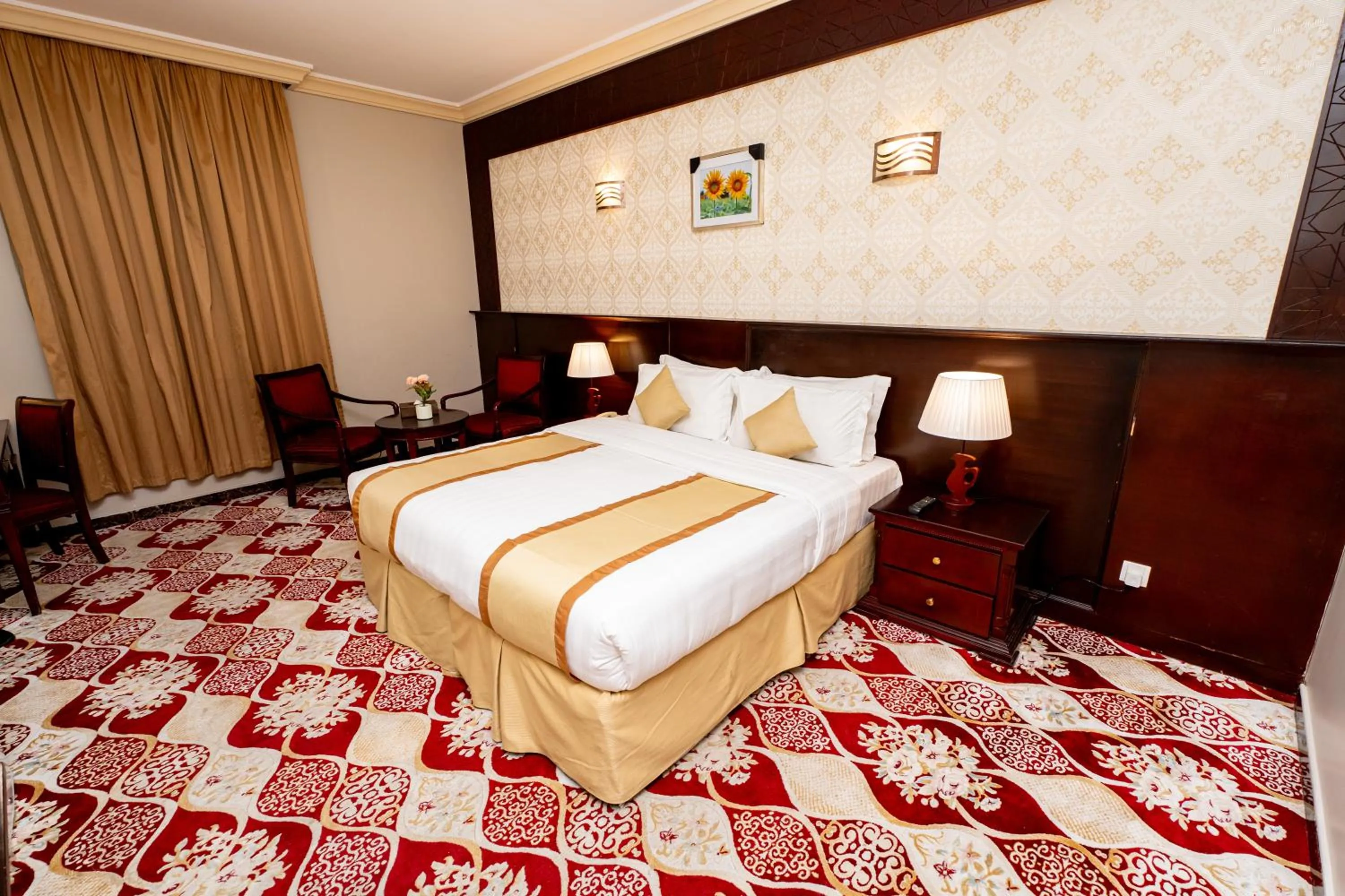 Photo of the whole room, Bed in Al Kiram Hotel Al Azizia