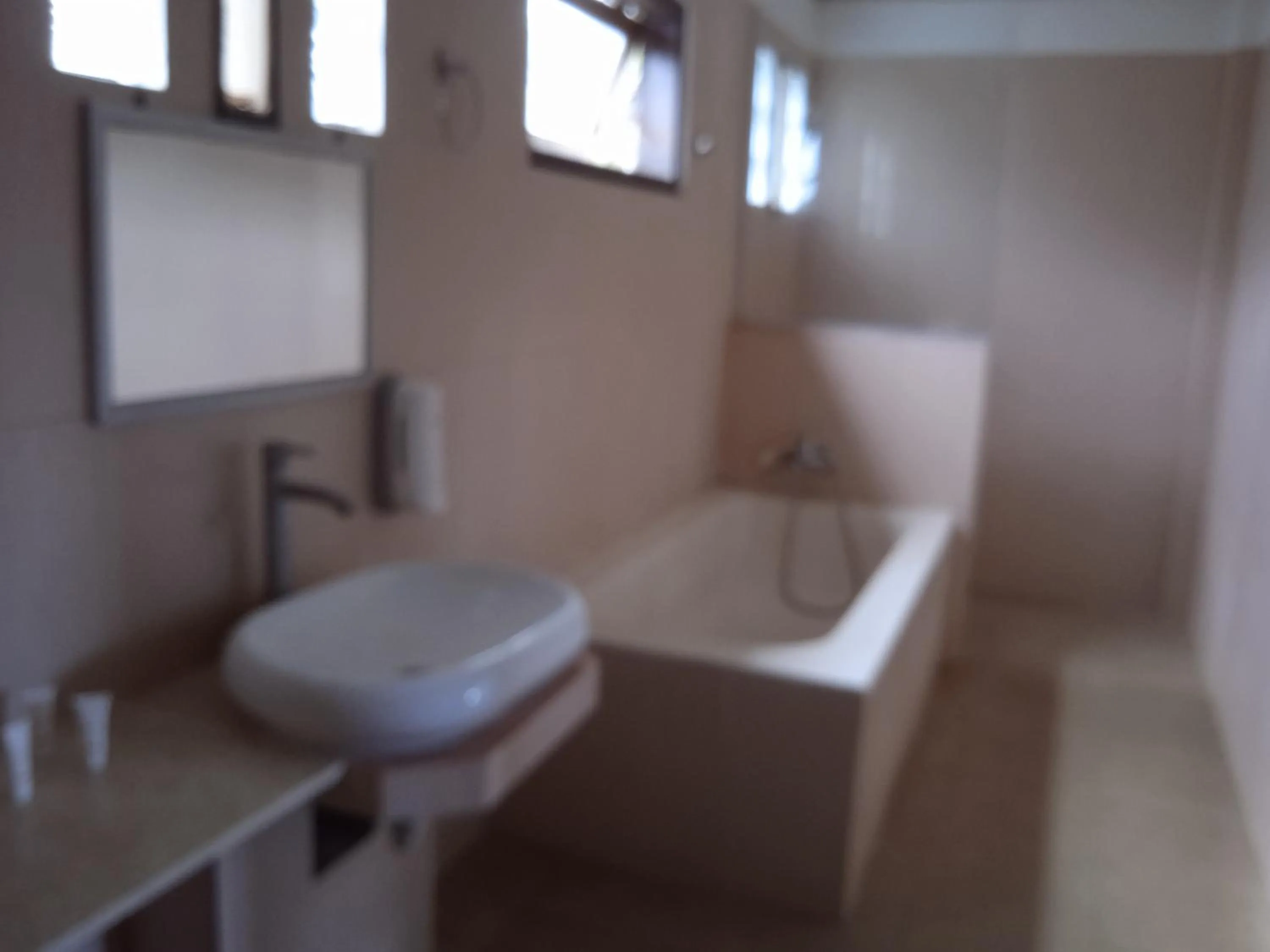 Bathroom in family house hotel kuta