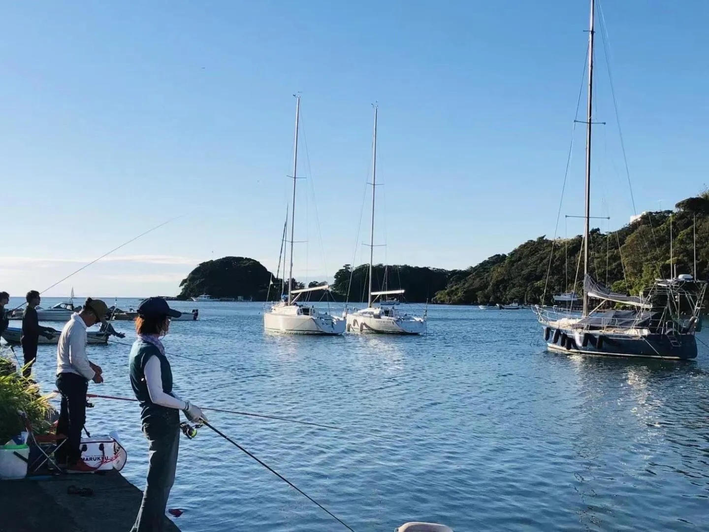 Photo of the whole room in ABURATSUBO Bekkan 三浦半島の最南端にある有数のマグロの町 BBQが可能な貸別荘