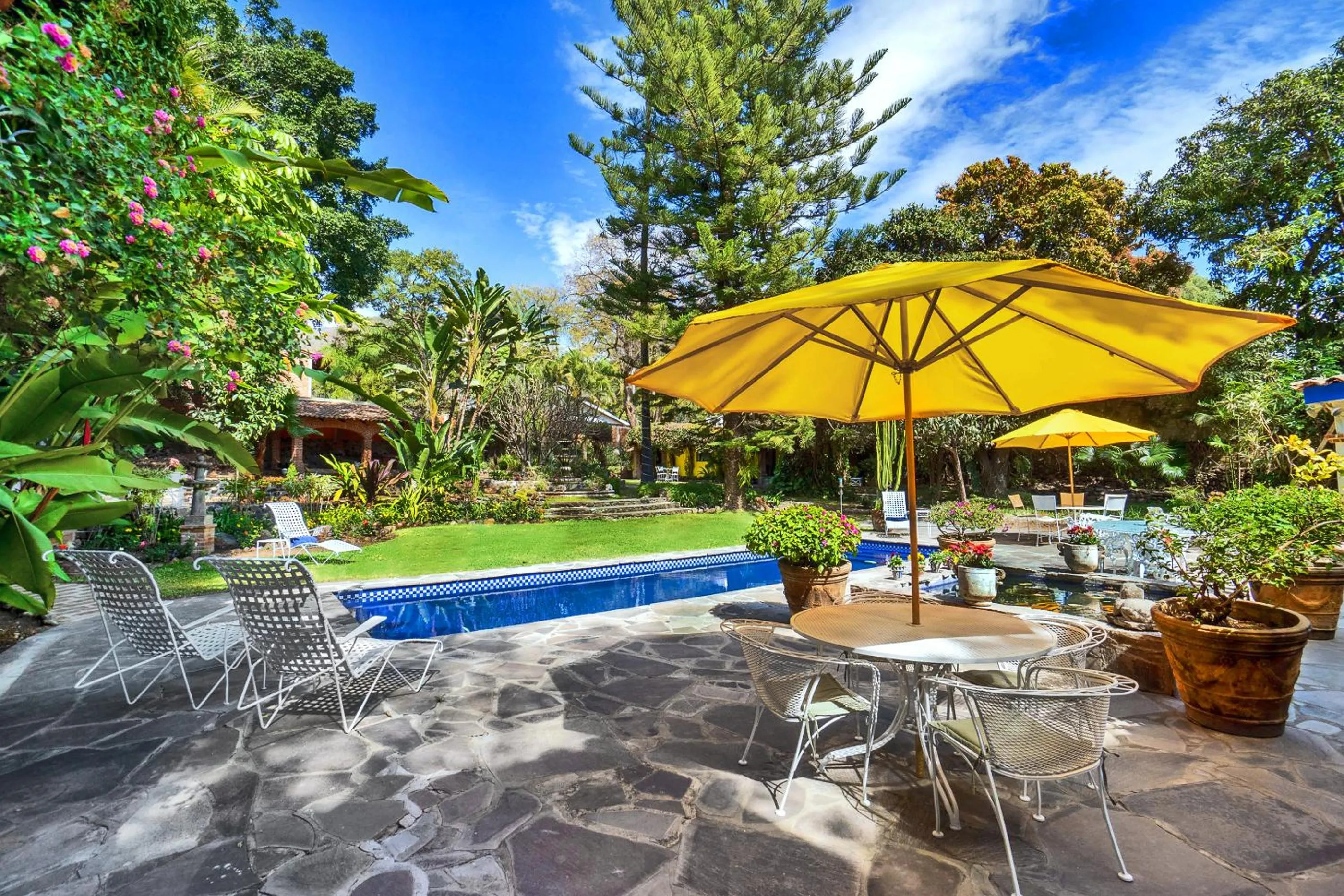 Patio in Garden of Dreams Boutique Hotel