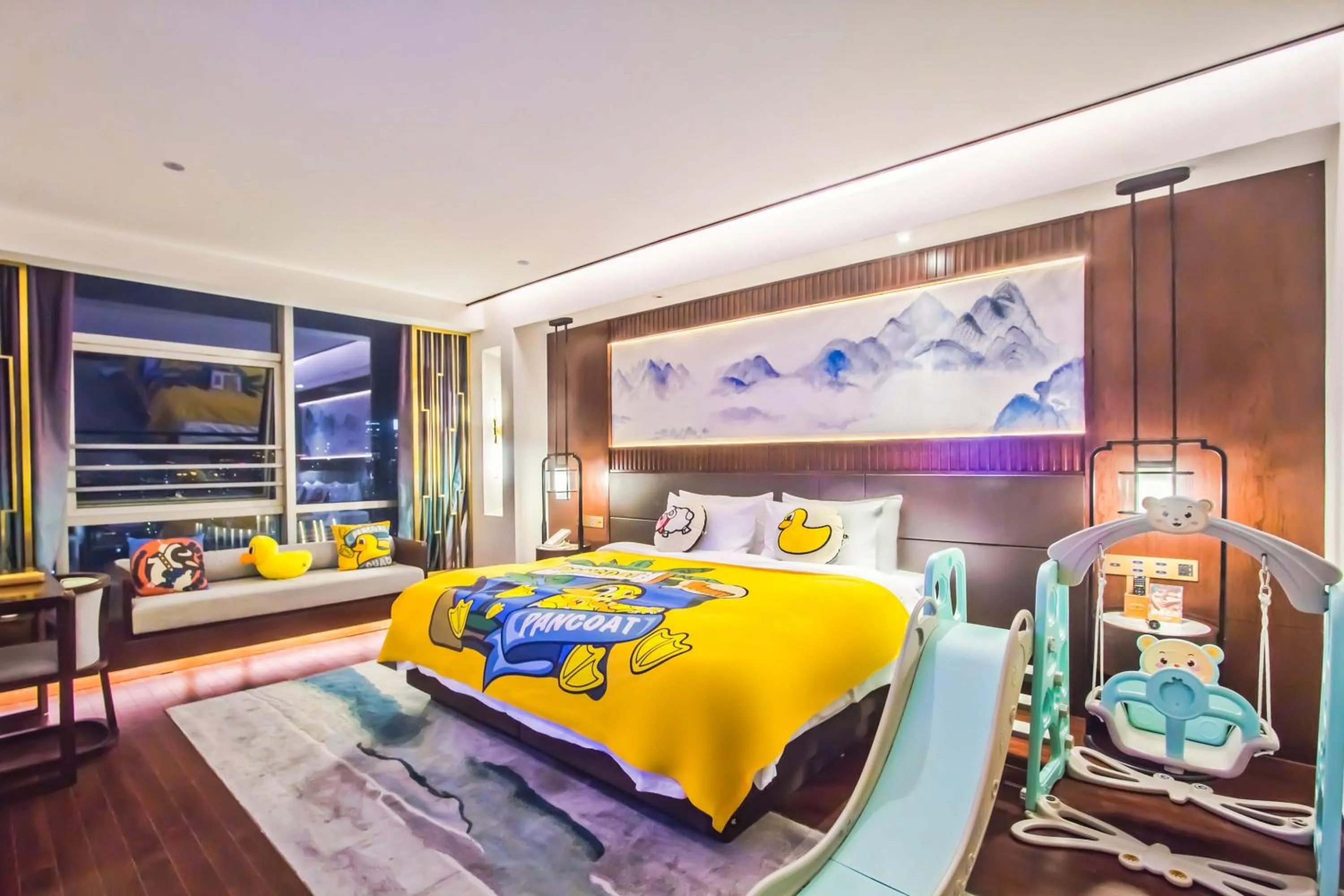 Bed in New Century Hotel Qianchao Hangzhou