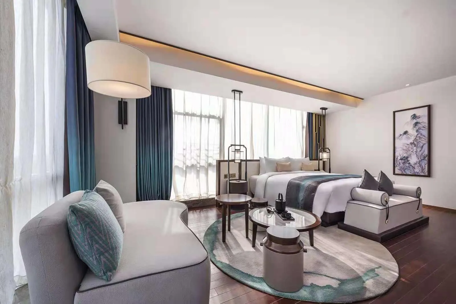 Photo of the whole room, Bed in New Century Hotel Qianchao Hangzhou