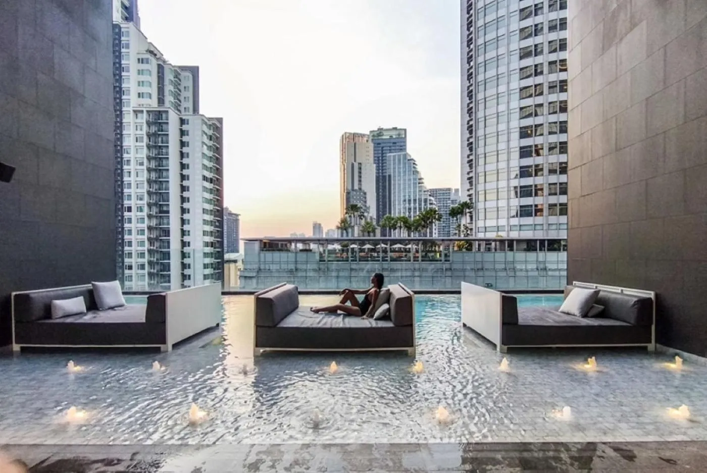 Swimming pool in Ascott Thonglor Bangkok