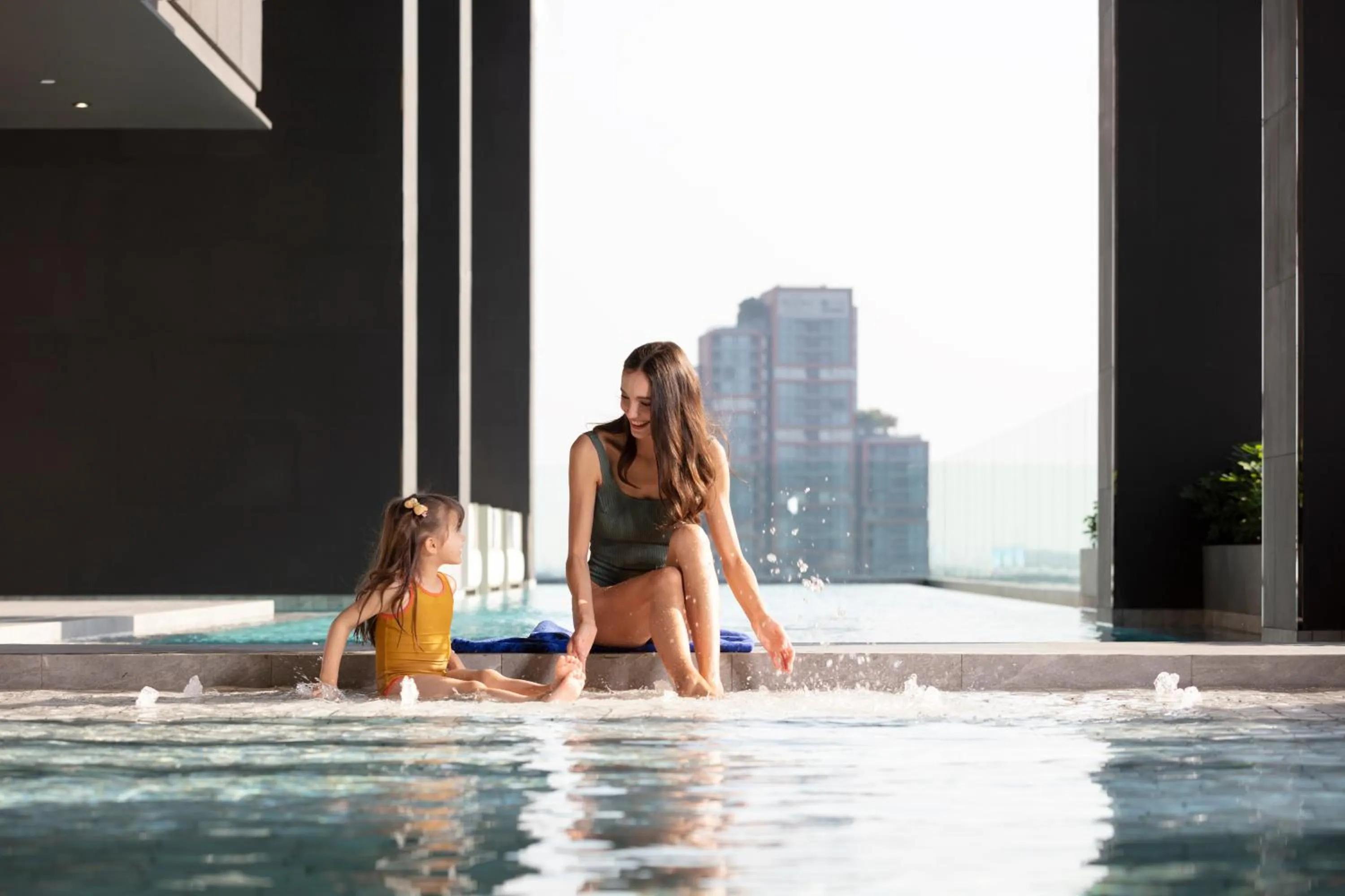 Swimming pool in Ascott Thonglor Bangkok
