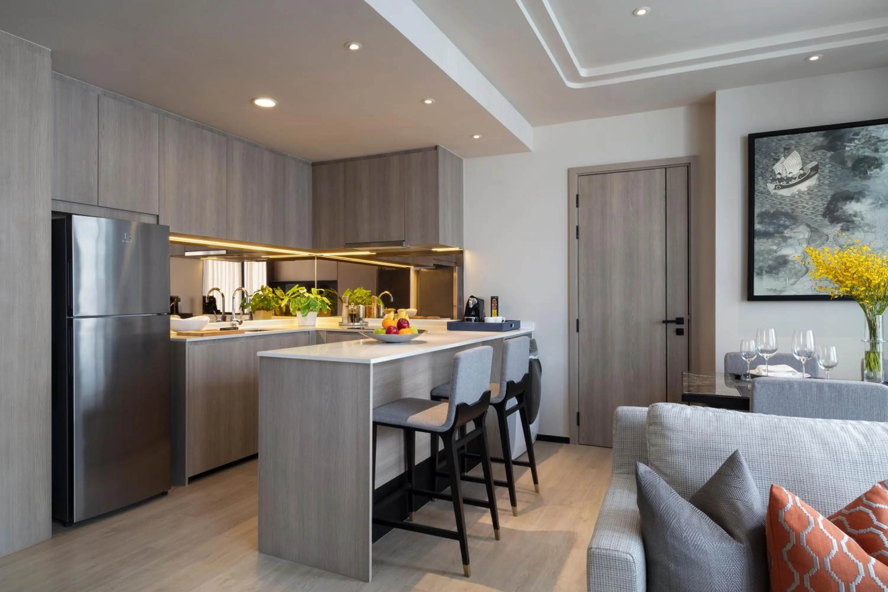 Kitchen or kitchenette in Ascott Thonglor Bangkok
