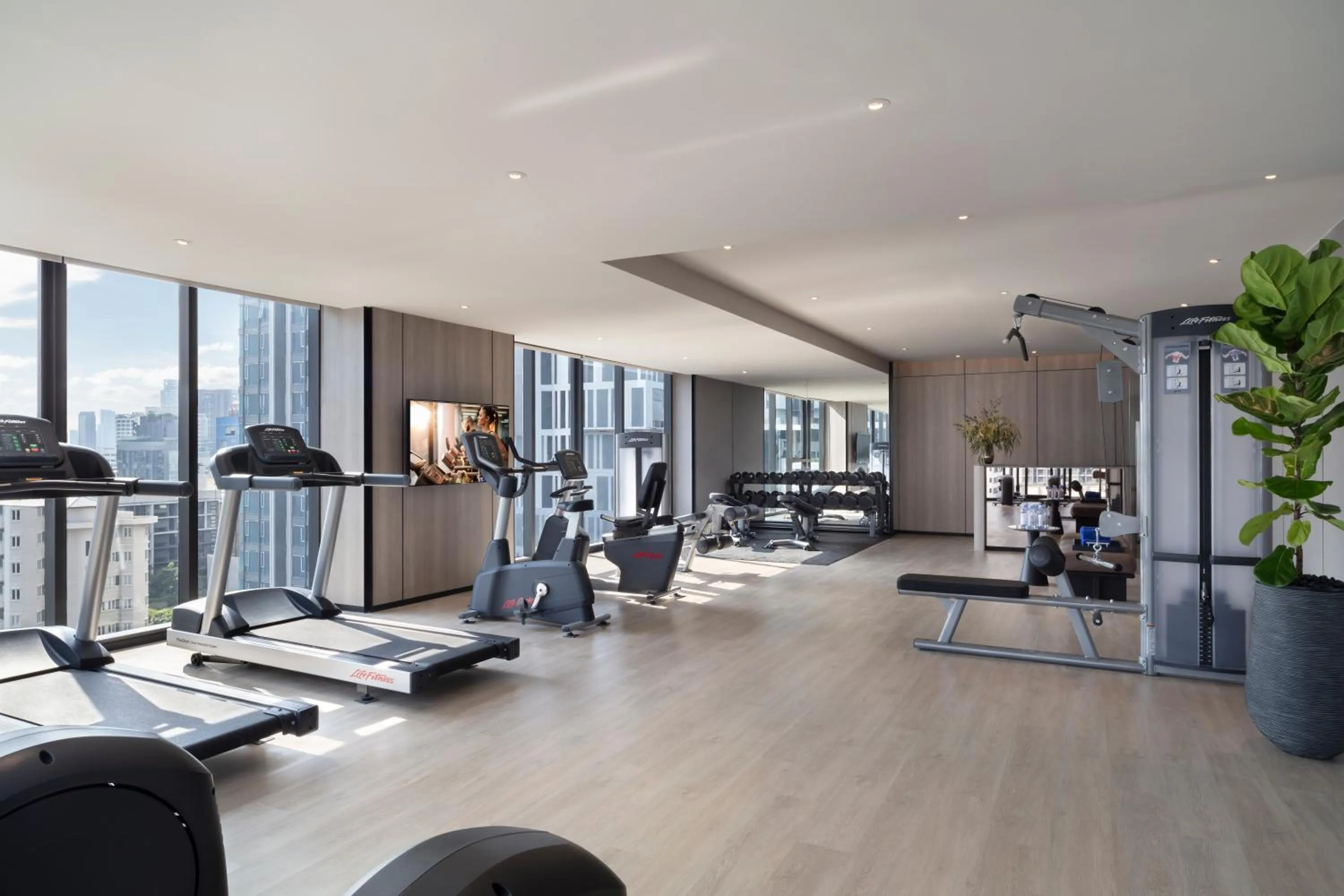 Fitness centre/facilities in Ascott Thonglor Bangkok