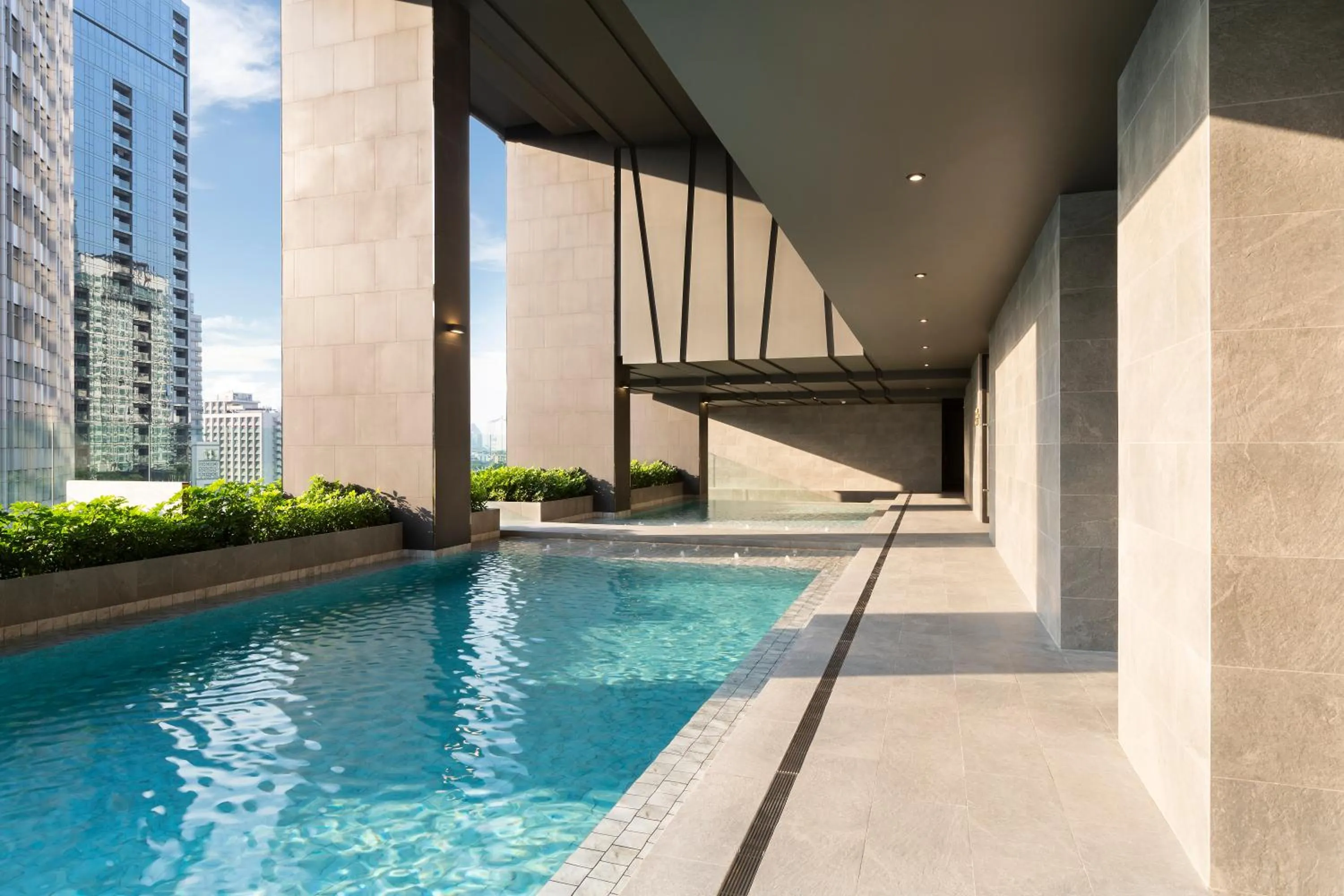 Swimming pool in Ascott Thonglor Bangkok