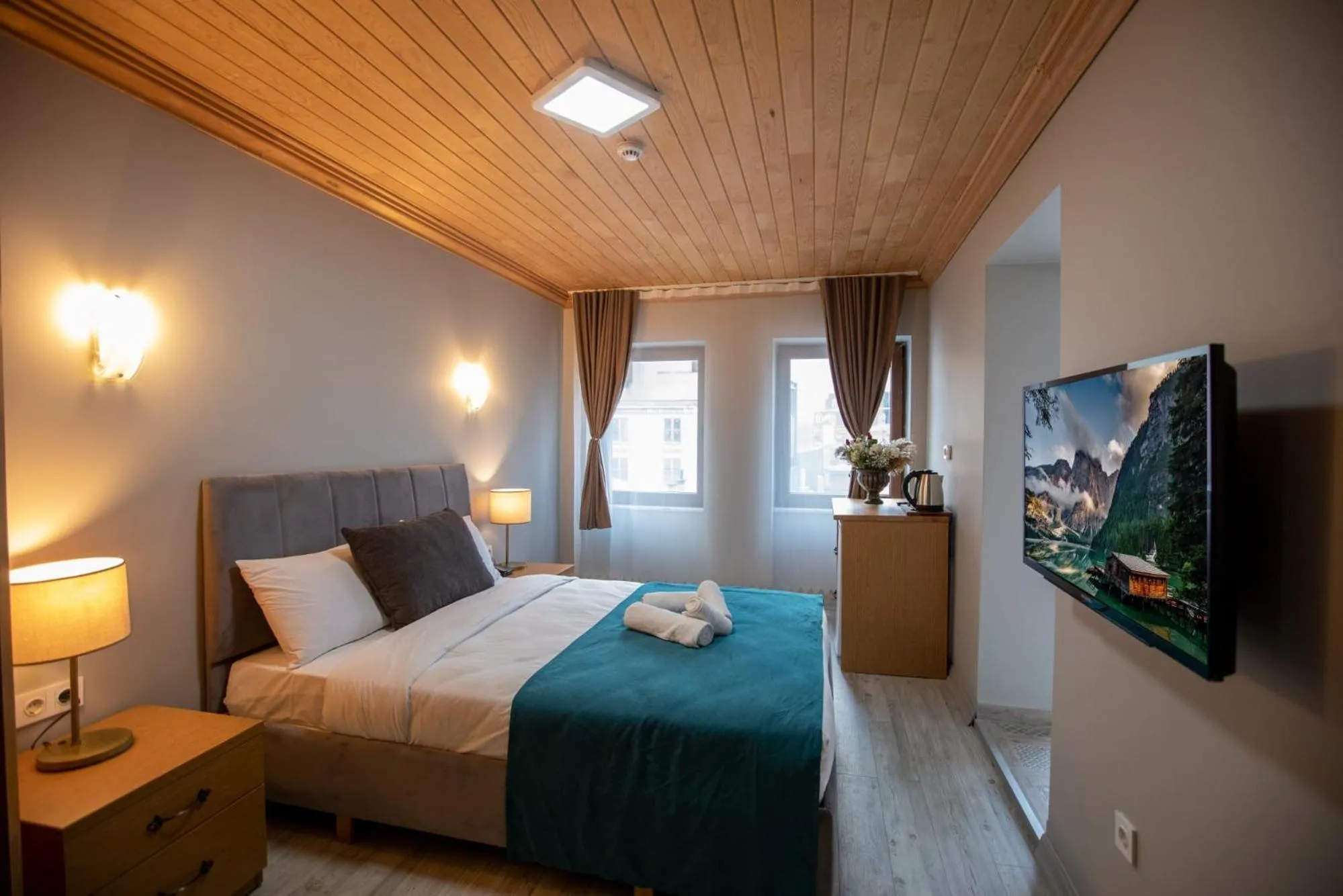 Bed in TAXIM 34 Hotel İstanbul